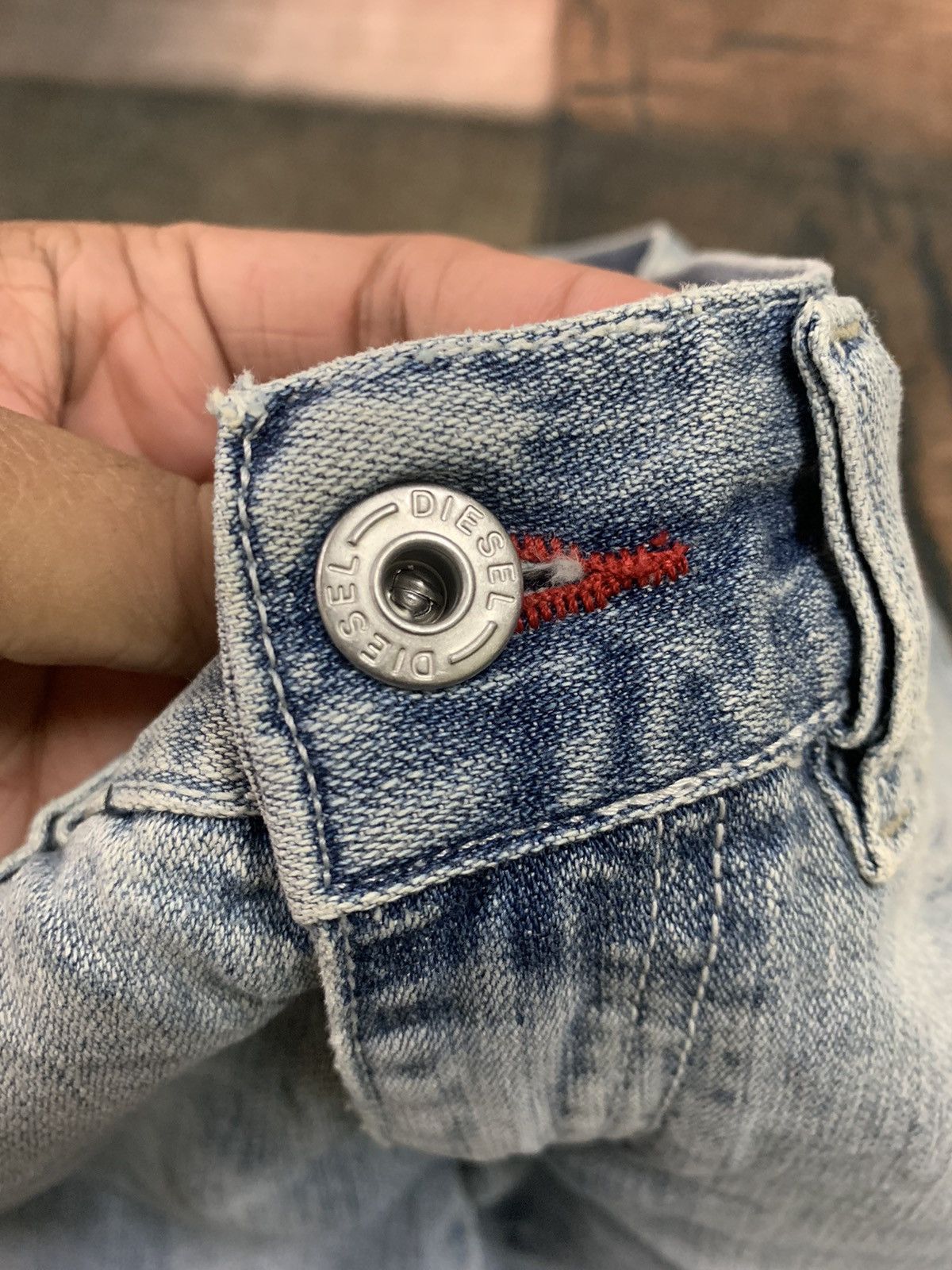 Diesel × If Six Was Nine × Le Grande Bleu (L.G.B.) VINTAGE FLARE DOPE FADED STYLE DIESEL DENIM Size US 28 / EU 44 - 6 Thumbnail
