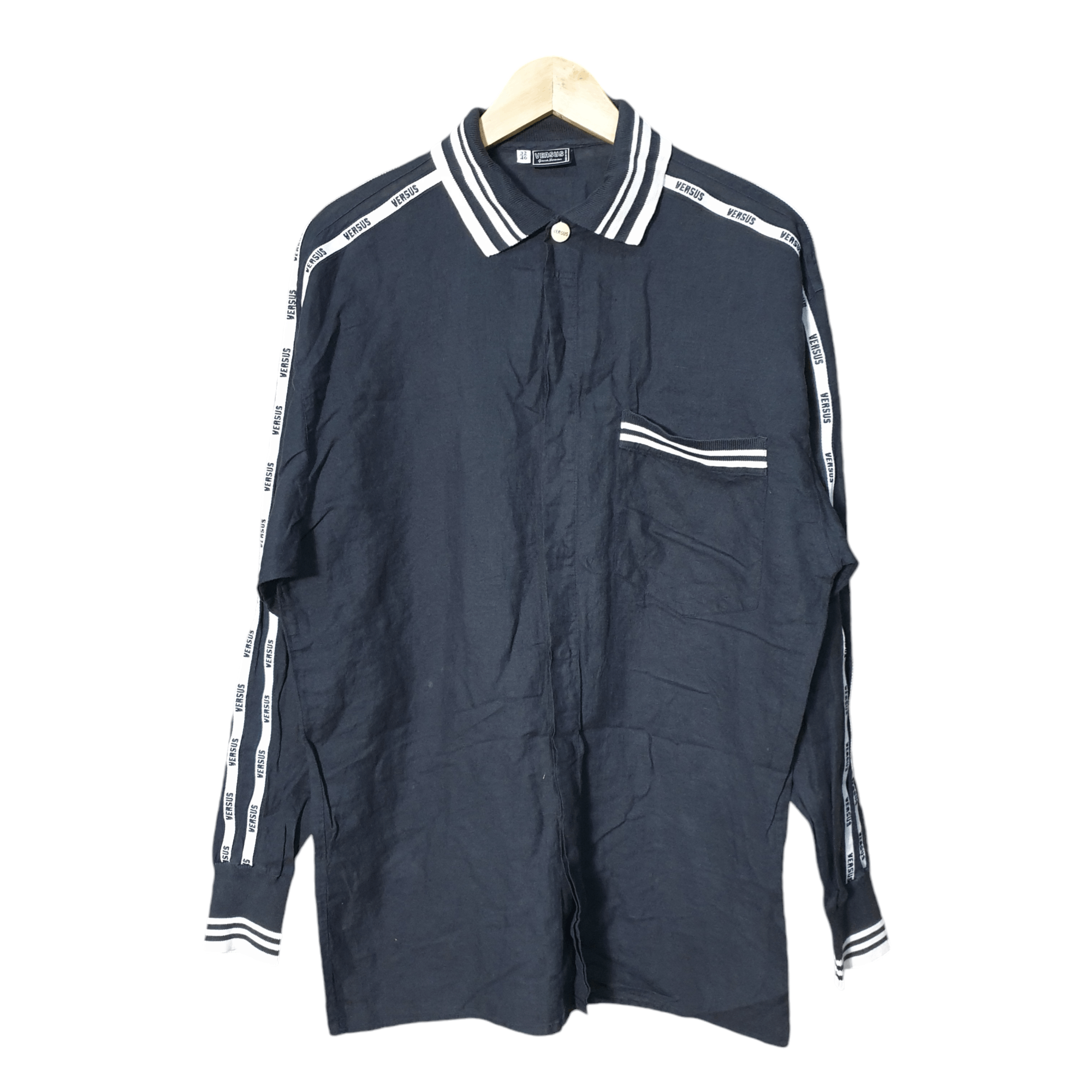 Versace Vintage Gianni Versace Versus Shirt Size US S / EU 44-46 / 1 - 1 Thumbnail