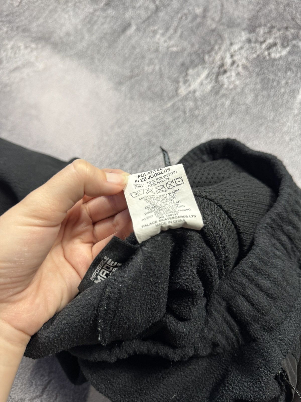 Palace PALACE Skateboards Polartec Fleece Joggers Black Size US 34 / EU 50 - 5 Thumbnail