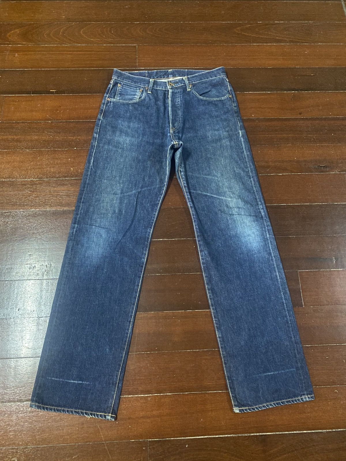 Edwin Vintage 90s Edwin 505 Selvedge Straight Jeans wide leg Size US 36 / EU 52 - 1 Thumbnail