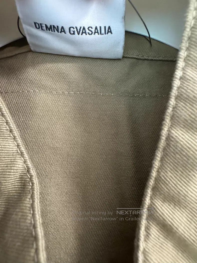 Vetements VETEMENTS Plaid Patchwork Khaki Destroyed Fringe Harringto Size US L / EU 52-54 / 3 - 8 Thumbnail