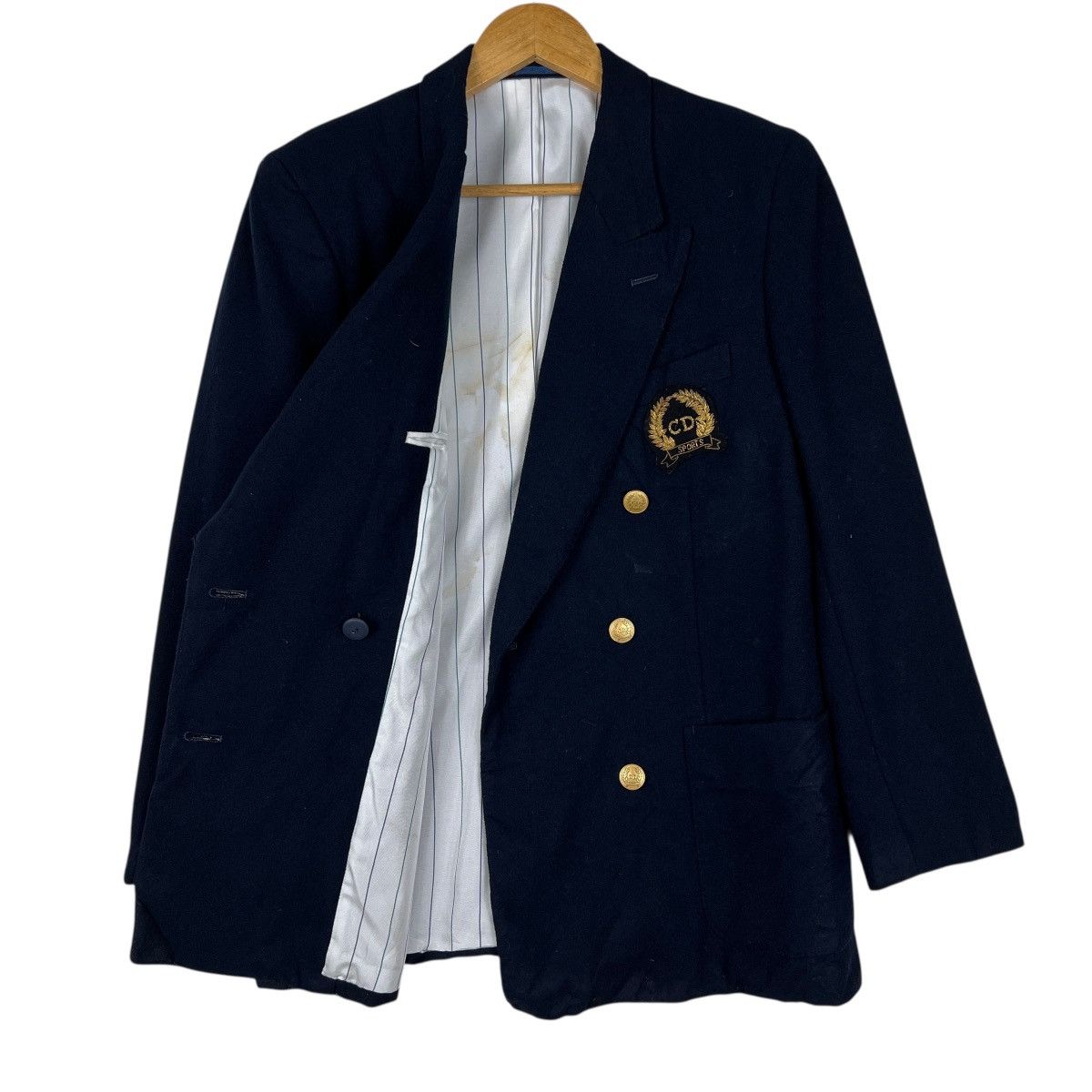 Christian Dior Monsieur Christian Dior Double Breasted wool Coat Jacket Size US L / EU 52-54 / 3 - 9 Thumbnail