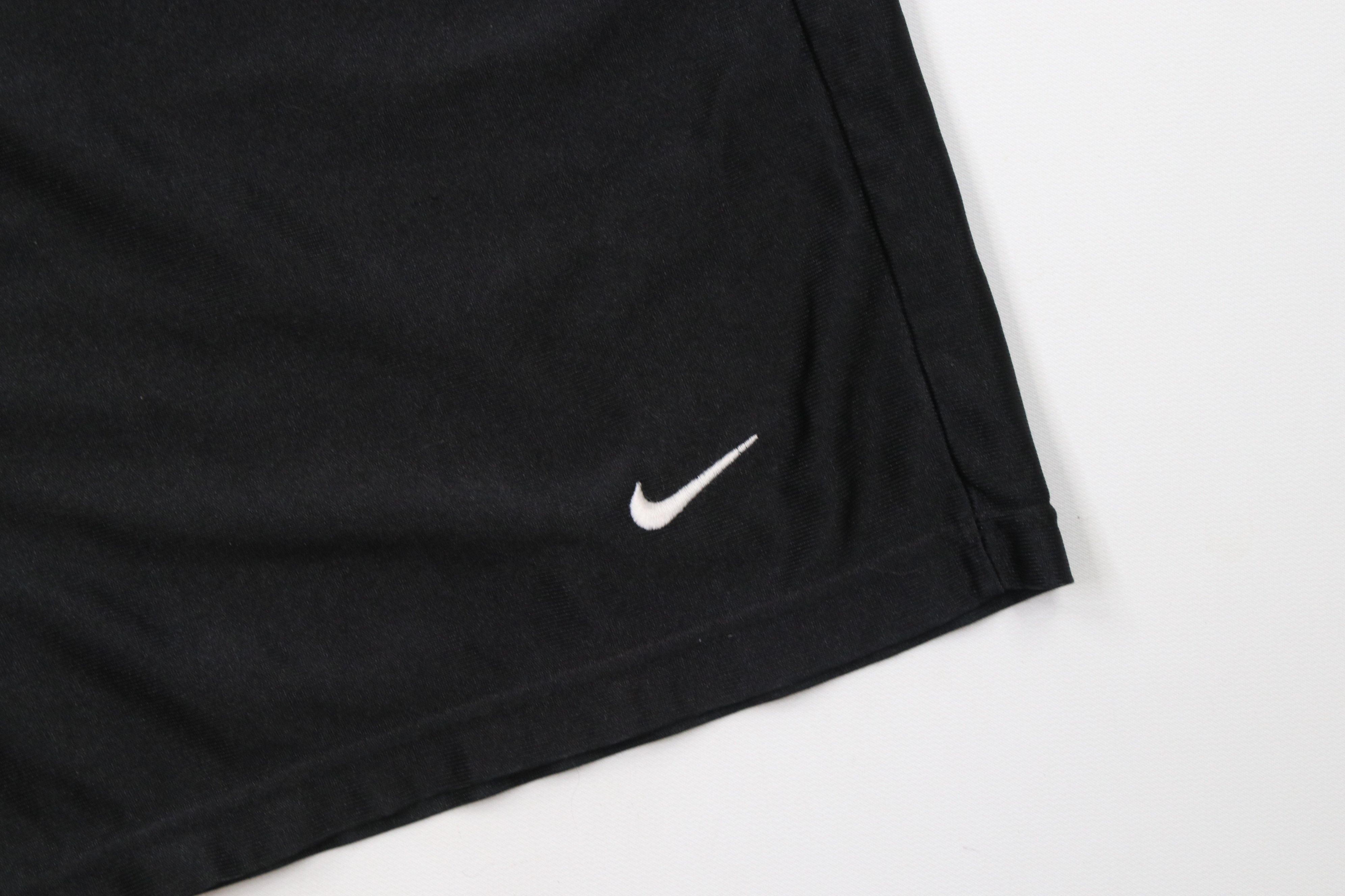 Nike × Vintage Vintage Nike Scott Mini Swoosh Shorts Black Polyester USA Size US 32 / EU 48 - 5 Thumbnail