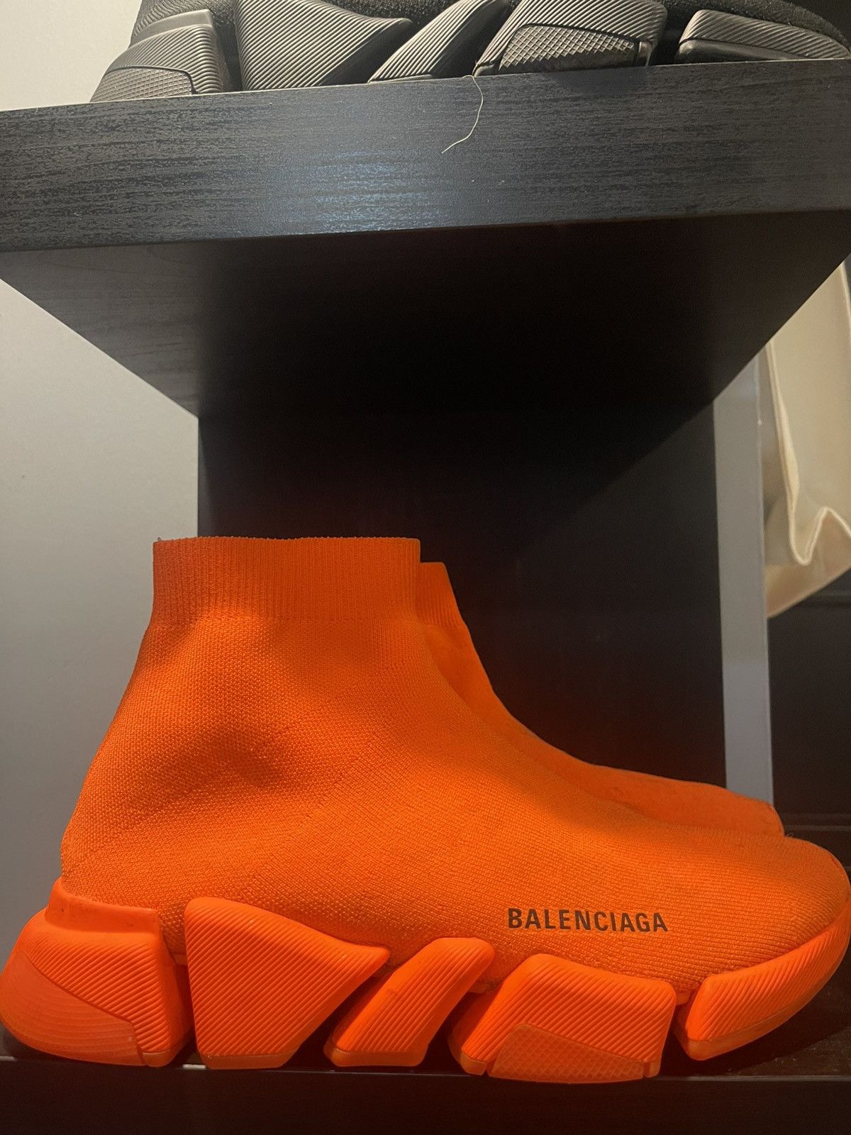 Balenciaga Balenciaga speed 2.0 'Neon Orange' Size US 8 / EU 41 - 1 Thumbnail
