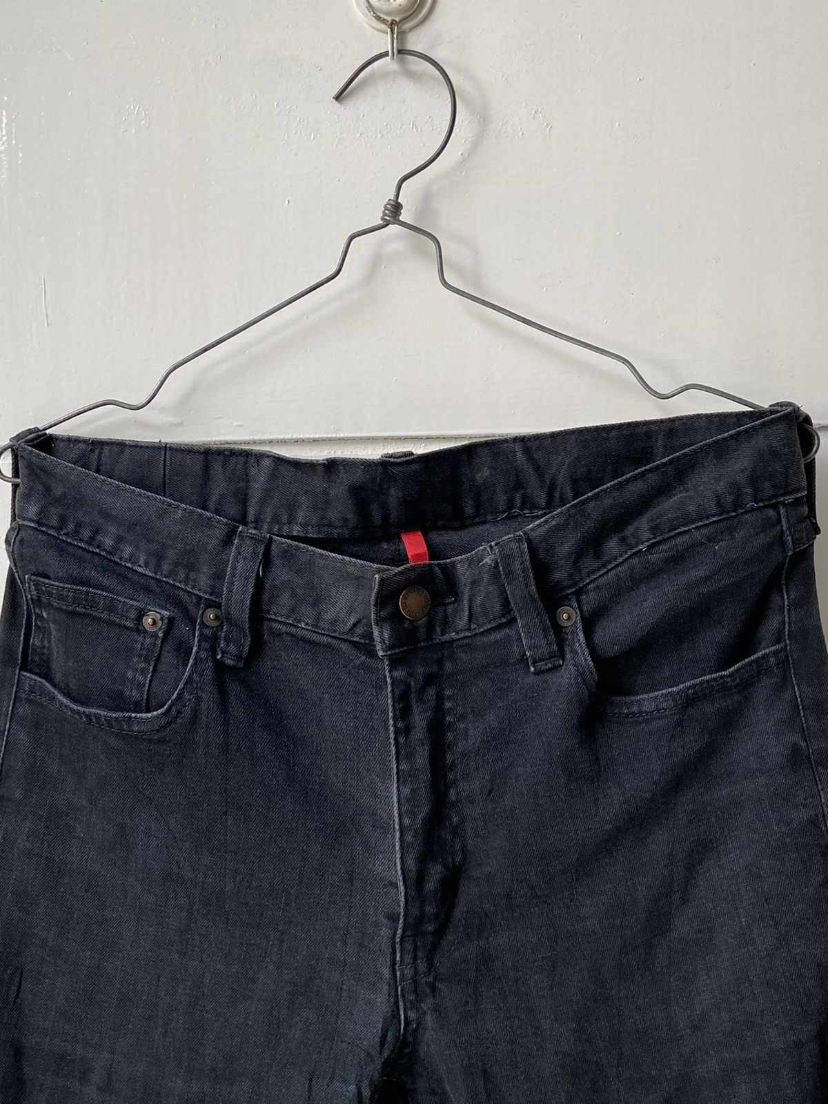 Uniqlo UNIQLO T-000 Black Skinny Denim Jeans Size US 30 / EU 46 - 3 Thumbnail