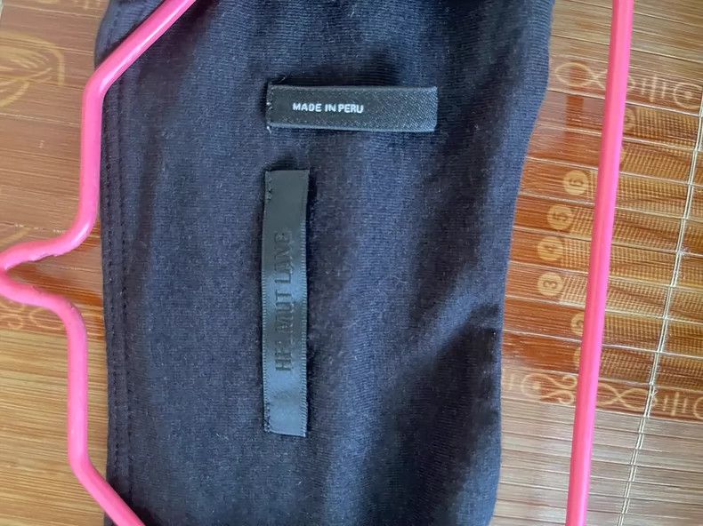 Helmut Lang HELMUT LANG Black long-sleeved tights Size XS / US 0-2 / IT 36-38 - 4 Thumbnail