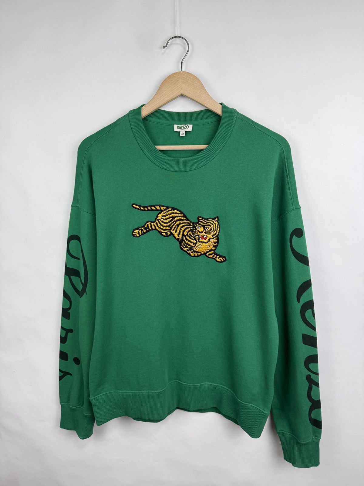 Kenzo 🇫🇷🐅 Kenzo Paris Embroidered Tiger Sweatshirt Rare Retro Y2K Size US M / EU 48-50 / 2 - 7 Thumbnail