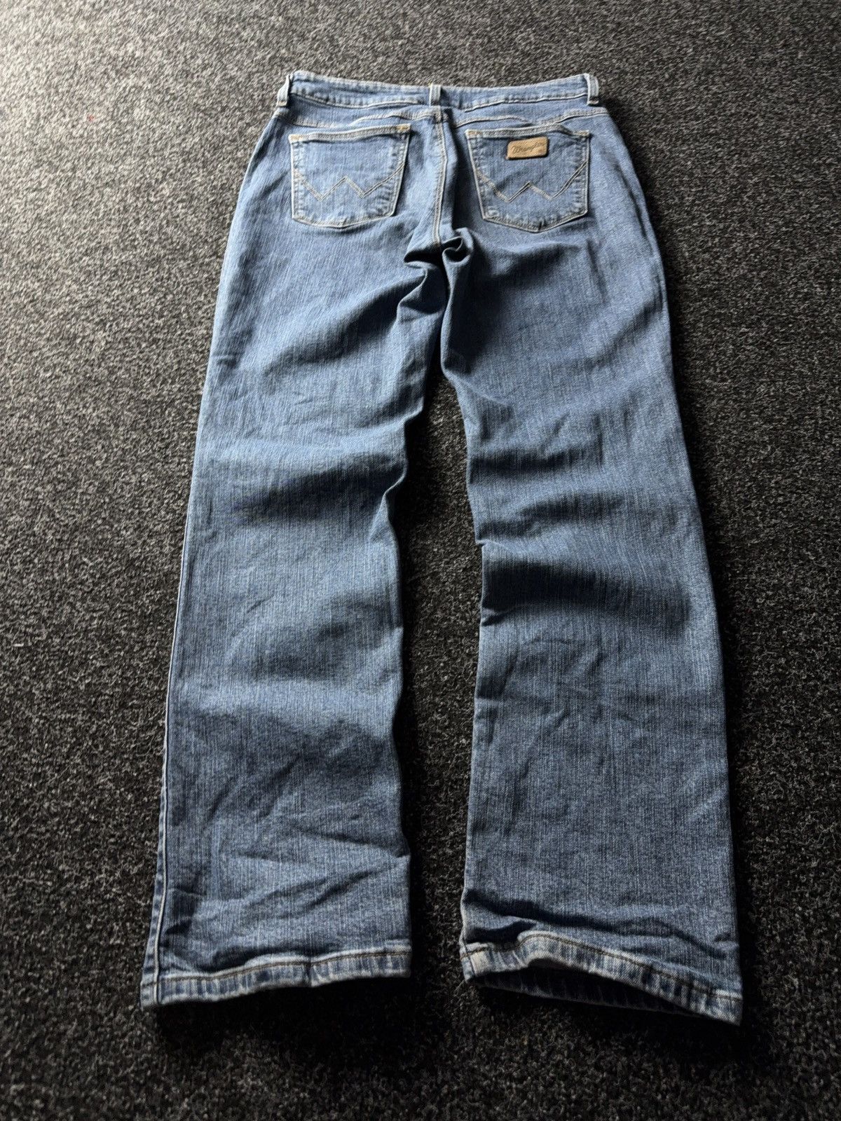 Wrangler Vintage Western Wrangler Straight Leg Jeans Denim Pants Size 31" - 9 Thumbnail