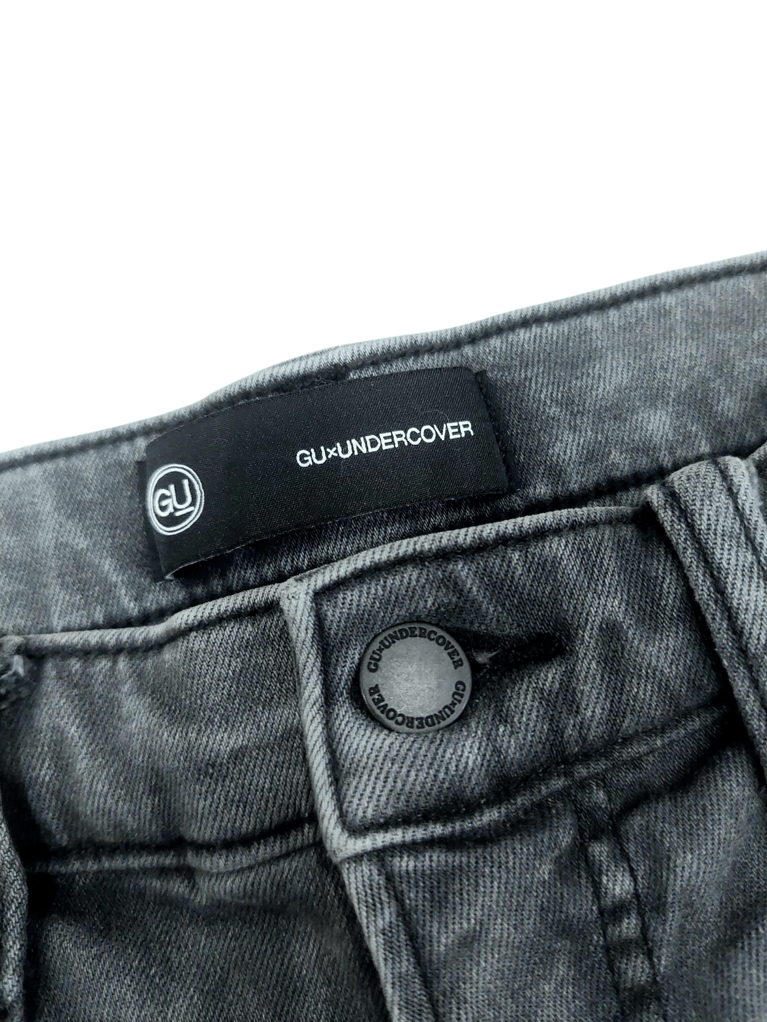 Undercover GU x Undercover Kosmik Noise Smoke Phantom Zip-Pocket Denim Size US 30 / EU 46 - 8 Thumbnail
