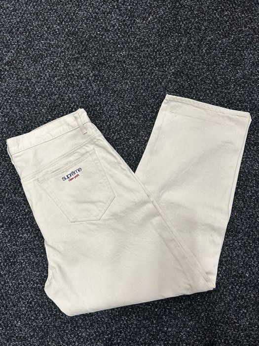 Supreme Supreme Baggy Jeans Natural 32 | Grailed