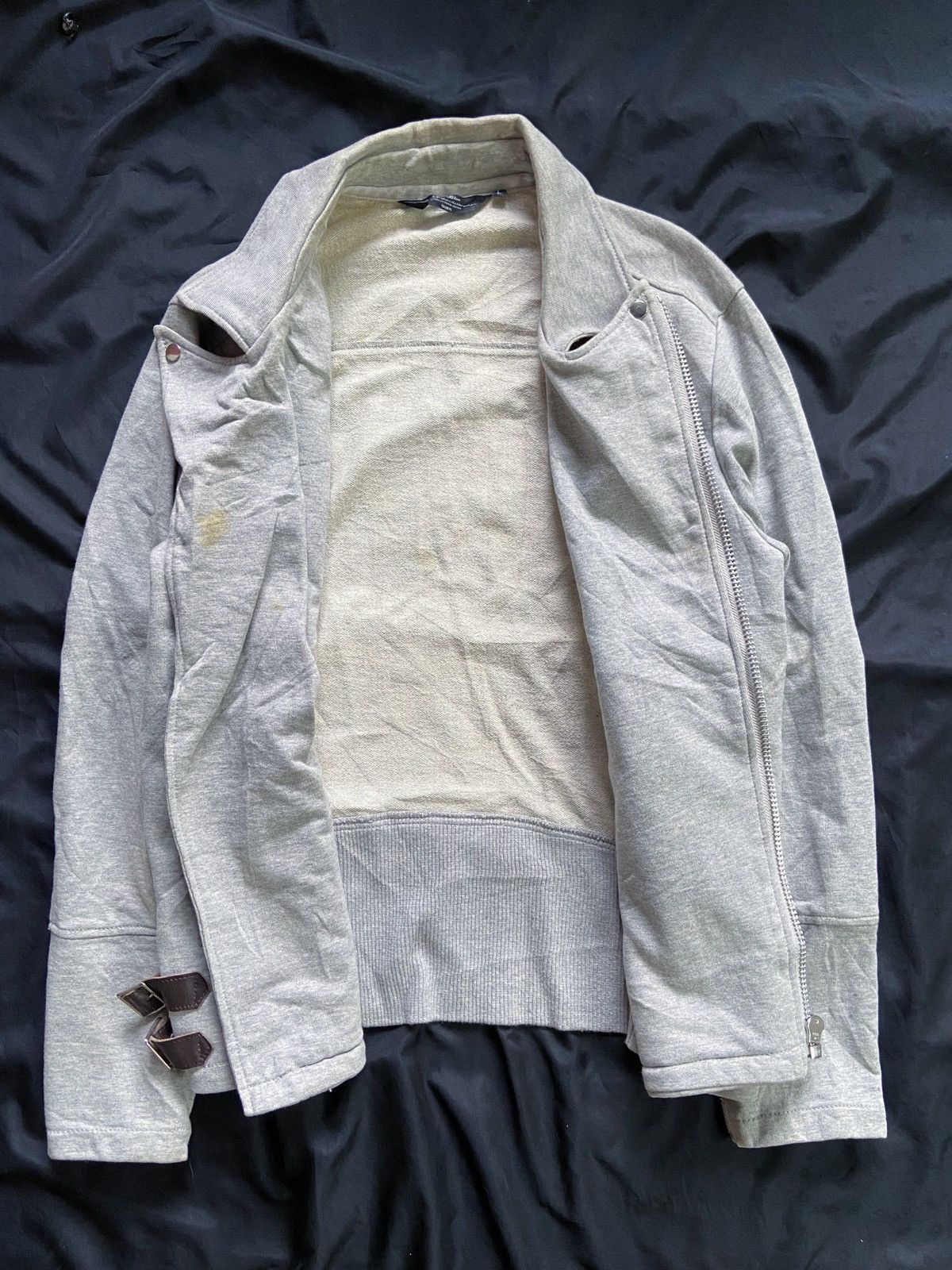 PPFM JAPANESE ASYMMETRICAL PUNK ZIP JACKET raf simons g.o.a Size US L / EU 52-54 / 3 - 13 Thumbnail