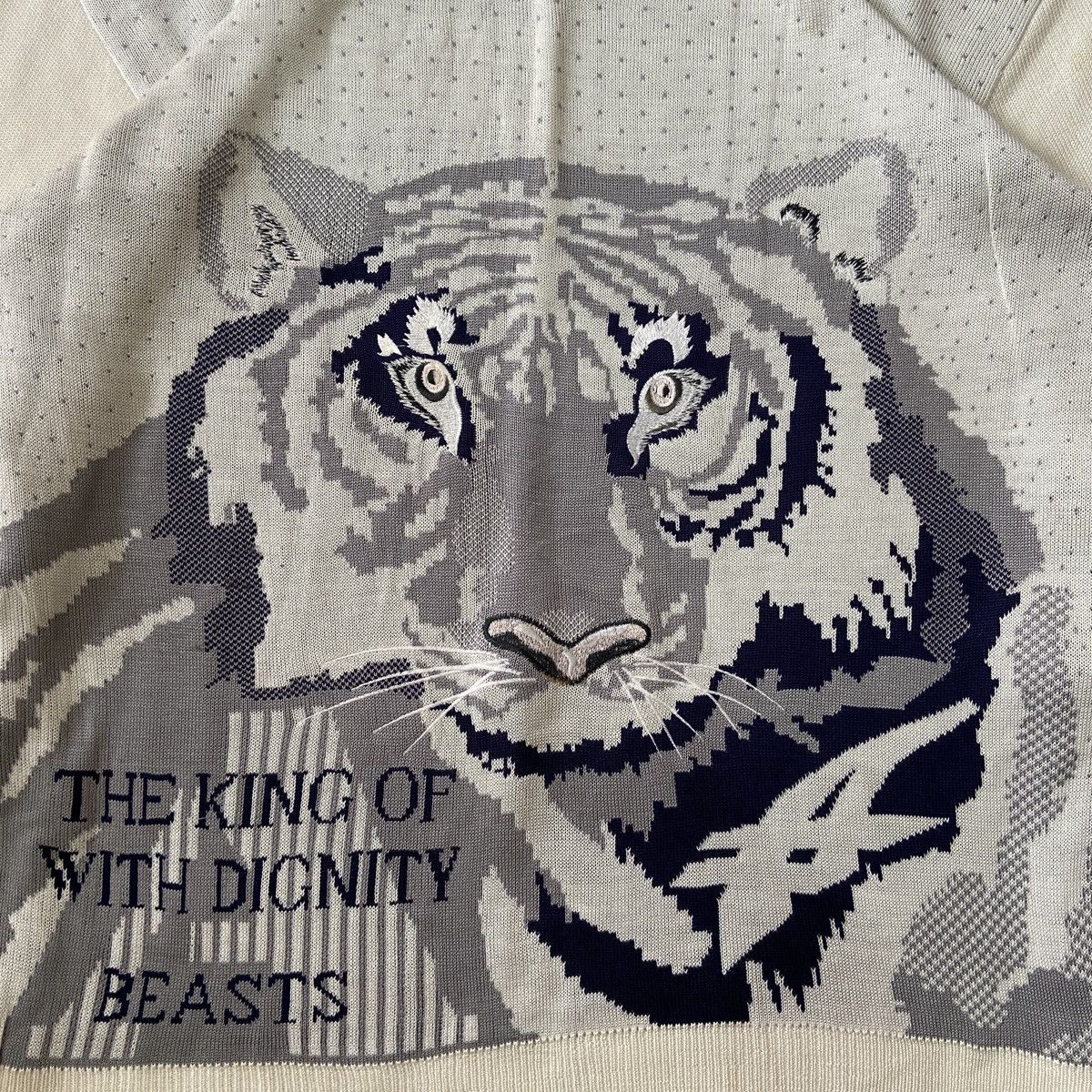 Asics Asics Tiger Knitted Jersey ( 💎rare find ) Size US S / EU 44-46 / 1 - 3 Thumbnail