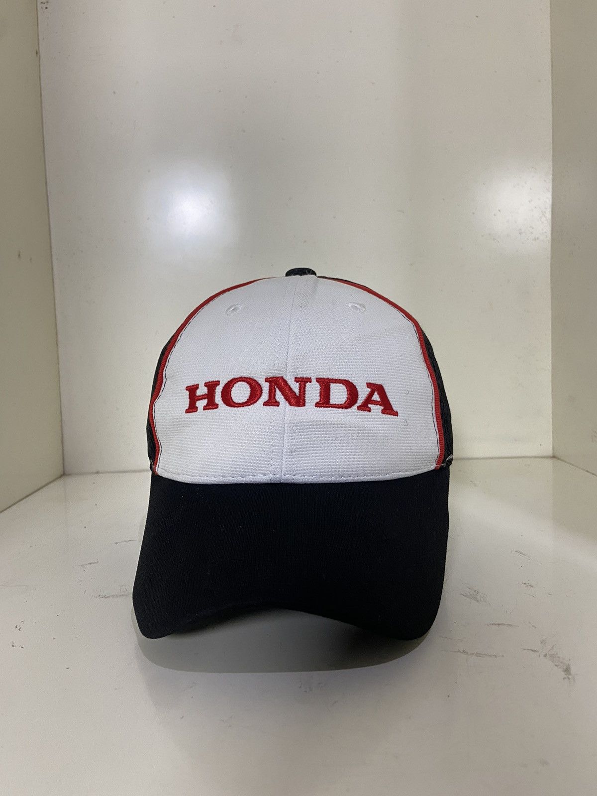 Honda × Vintage VTG HONDA racing trucker hat Size ONE SIZE - 1 Thumbnail