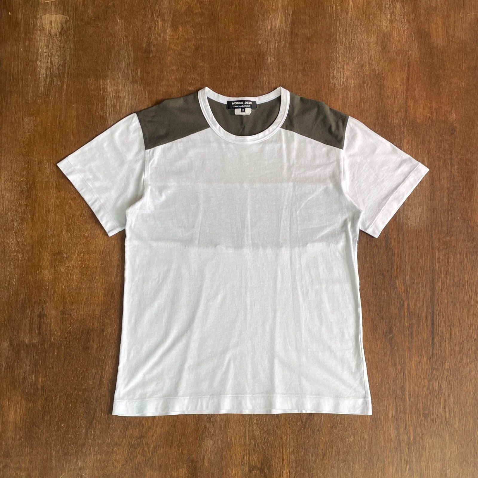 Comme des Garcons Homme Deux COMME des GARCONS HOMME DEUX 4 Fabric Tee Size US M / EU 48-50 / 2 - 1 Thumbnail