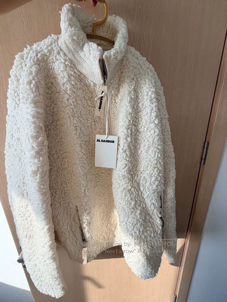 Jil Sander Jil Sander Lambswool zip coat Size M / US 6-8 / IT 42-44 - 2 Thumbnail