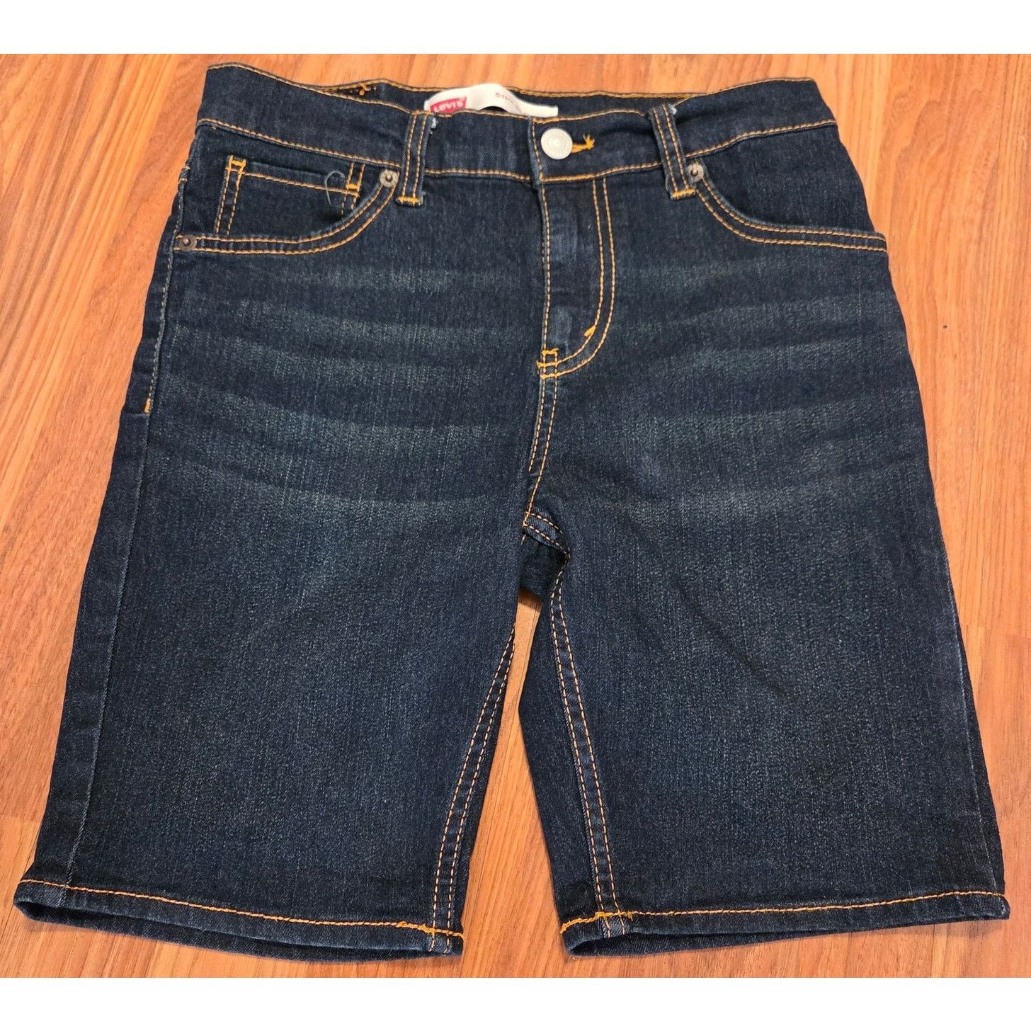 Levi's Levi's 511 Slim Blue Denim Bermuda Jean Shorts-Junior Size12 Size 26" / US 2 / IT 38 - 2 Thumbnail