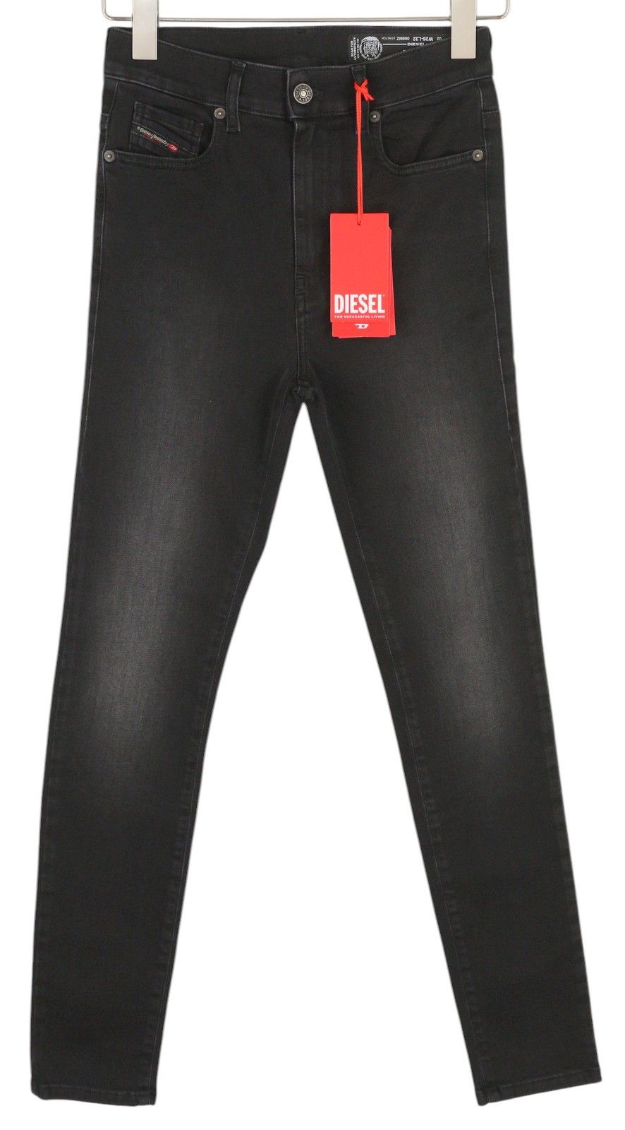 Diesel D-ROISIN 069MZ W26/L32 Super Skinny High Waist Jeans 40671 Size 26" / US 2 / IT 38 - 2 Thumbnail