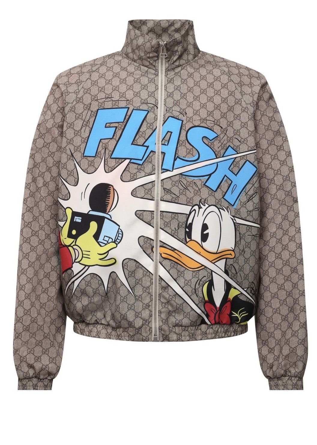 Gucci Disney x Gucci Donald Duck Flash Track Bomber Jacket Size US S / EU 44-46 / 1 - 2 Thumbnail