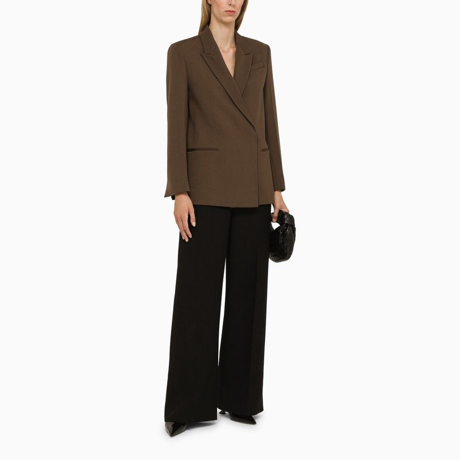 Calvin Klein o1d2blof0824 Double-Breasted Jacket in Brown Size M / US 6-8 / IT 42-44 - 2 Thumbnail