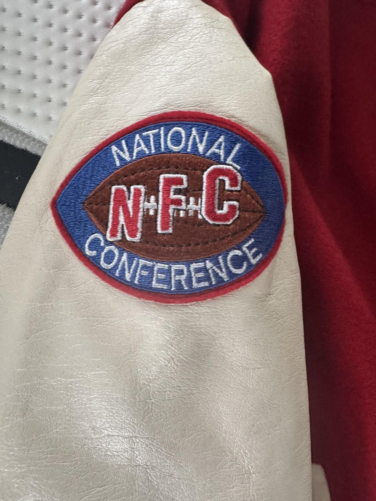 Chalk Line VINTAGE CHALK LINE 49ers LETTERMEN JACKET Size US L / EU 52-54 / 3 - 3 Thumbnail