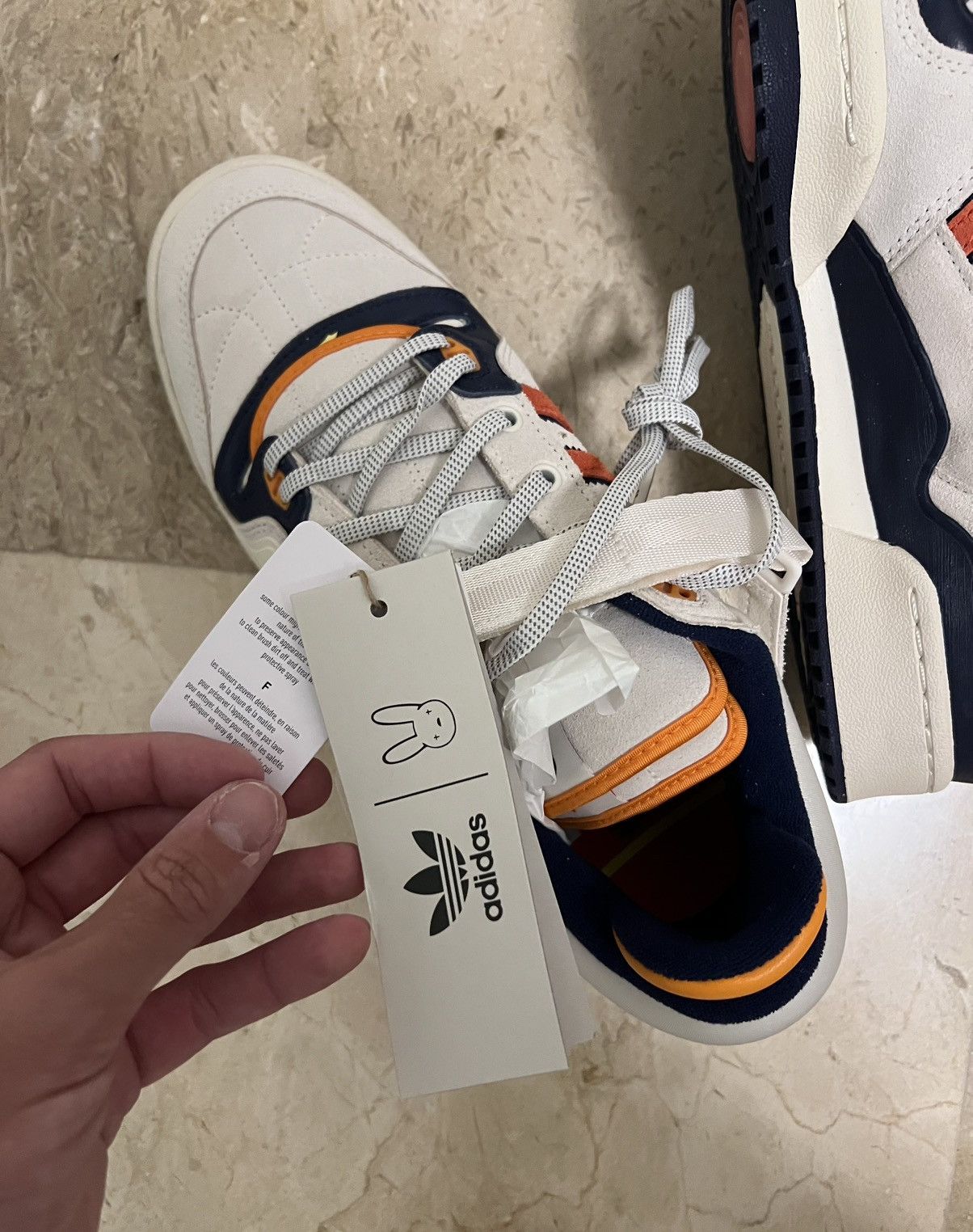 Adidas Adidas Forum Bad Bunny Cangrejeros Size US 10.5 / EU 43-44 - 12 Thumbnail