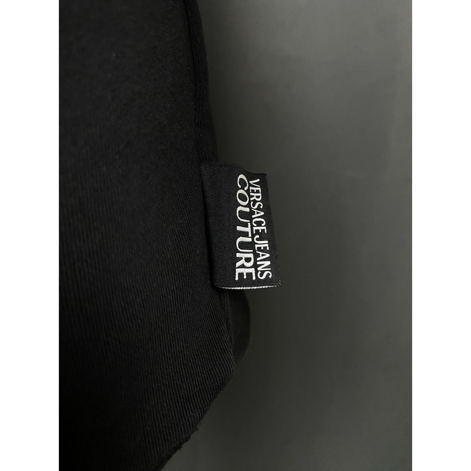 Versace Jeans Couture Versace Jeans Couture Big Logo Men's Black Crewneck Sweater Size US L / EU 52-54 / 3 - 9 Thumbnail