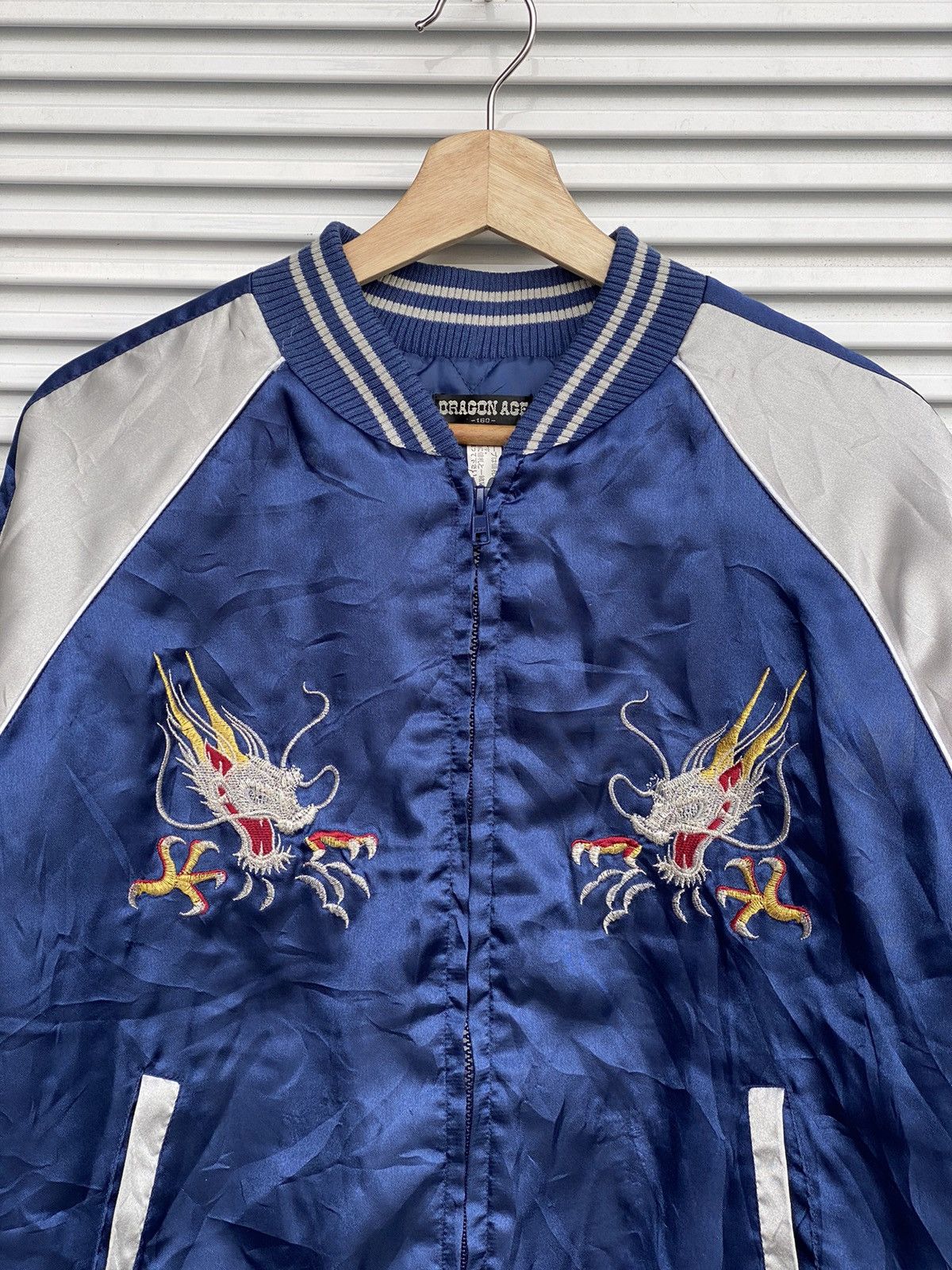 Japanese Brand × Vintage XX Dragon Age Embroidered Sukajan Jacket Size US M / EU 48-50 / 2 - 3 Thumbnail