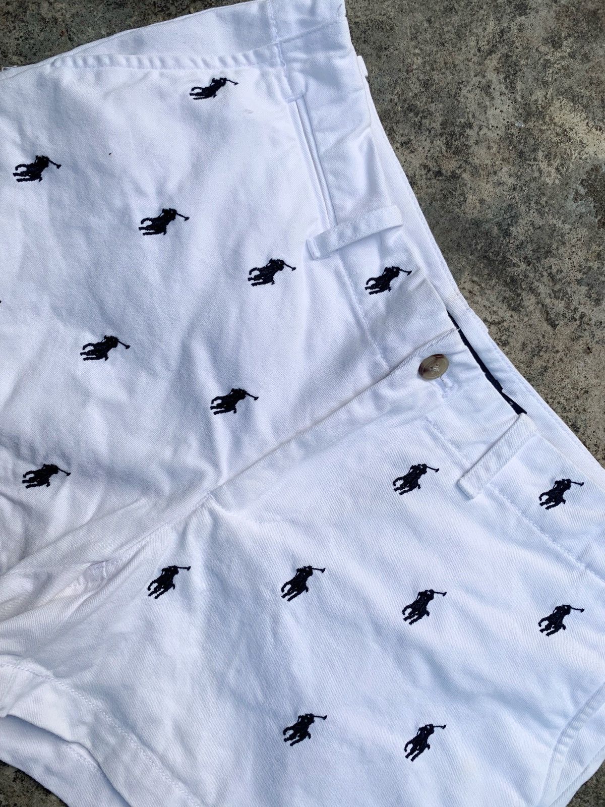 Polo Ralph Lauren × Vintage Vintage Polo Ralph Lauren Golf White Shorts Size 28" / US 6 / IT 42 - 2 Thumbnail