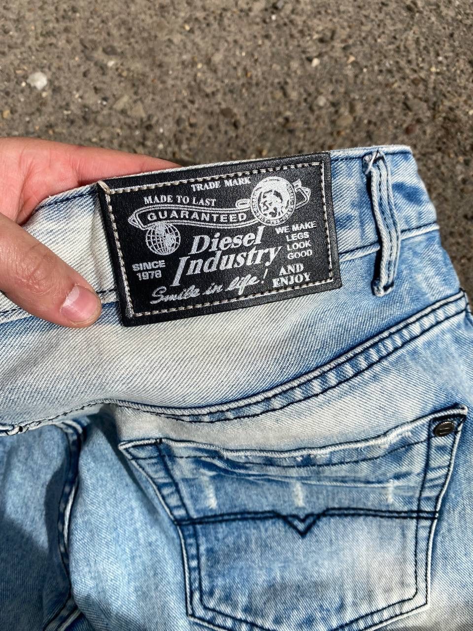 Japanese Brand × Vintage Diesel faded distressed pants jeans Size US 34 / EU 50 - 12 Thumbnail