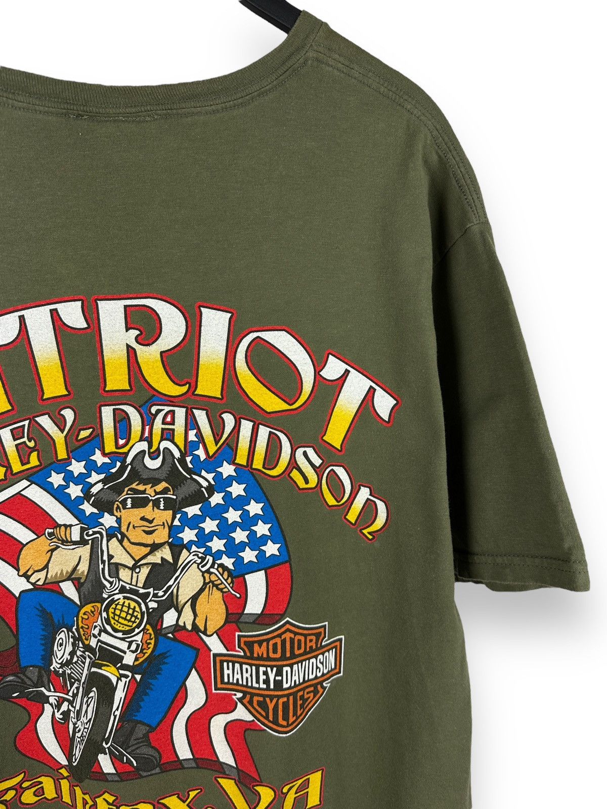 Harley Davidson Vintage Harley Davidson Patriot T-Shirt Size US XL / EU 56 / 4 - 3 Thumbnail