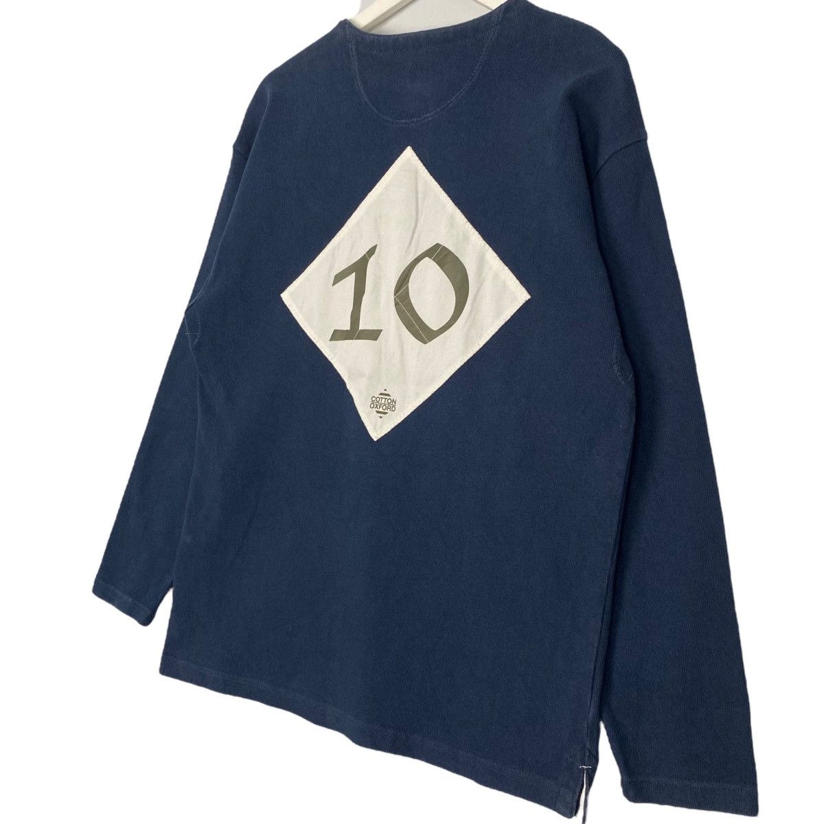 Vintage Vintage Cotton Oxford Made In Japan Pullover Blue Size M Size US M / EU 48-50 / 2 - 7 Thumbnail