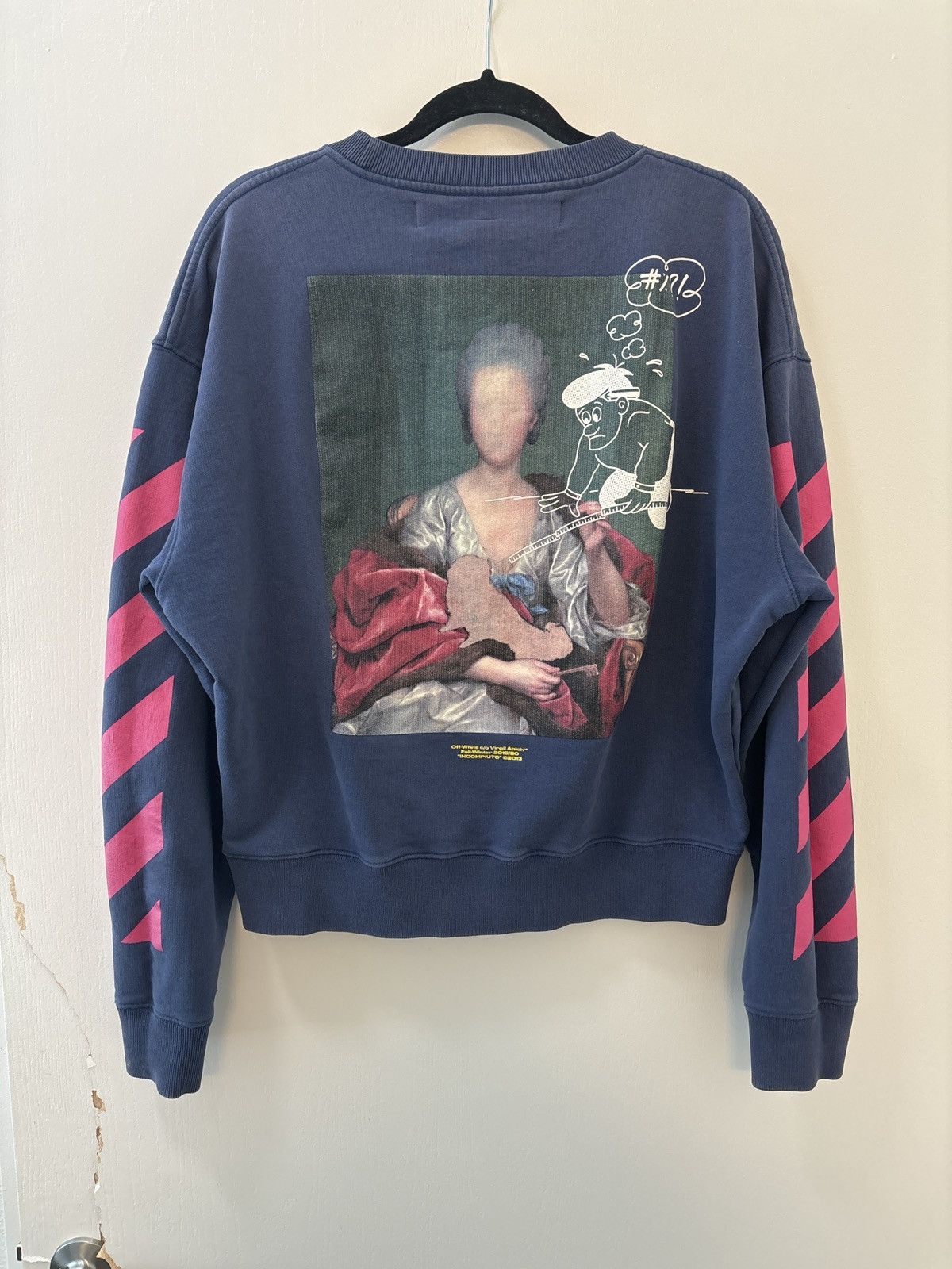 Off-White Rare Off-White “Incompiuto” sweatshirt FW19/20 Size US M / EU 48-50 / 2 - 1 Thumbnail