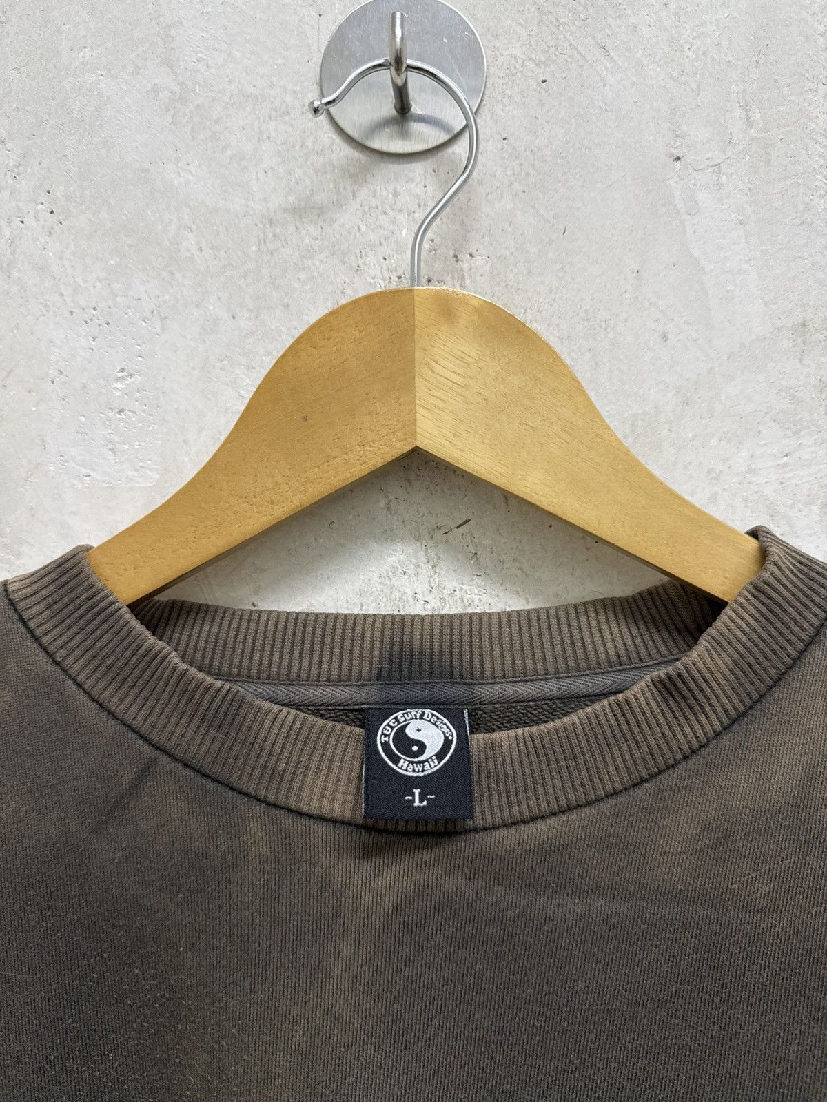 Japanese Brand Sun Faded T&C Surf Thrashed Sweatshirt Size US L / EU 52-54 / 3 - 6 Thumbnail