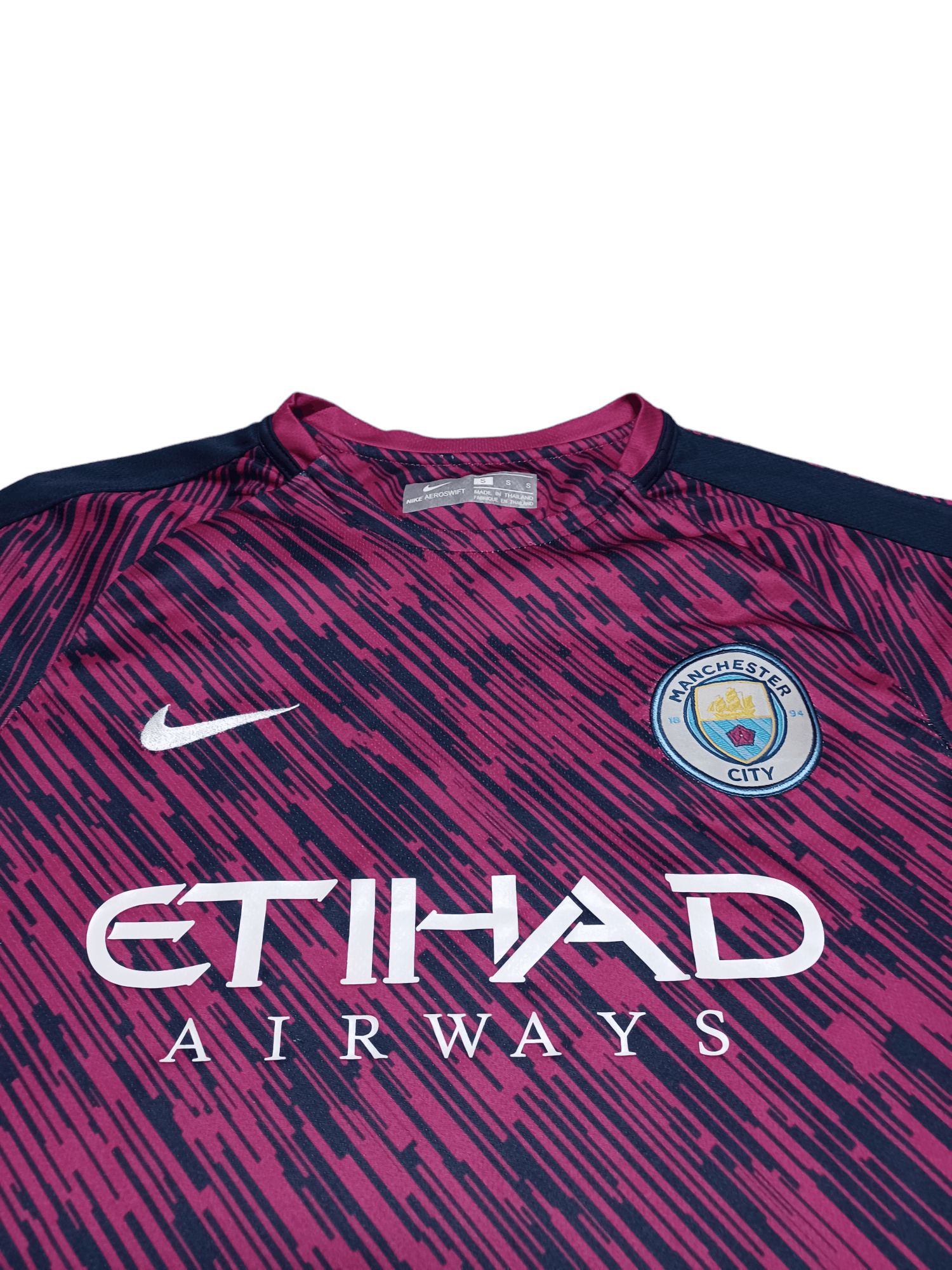 Nike 2018 FANTASTIC NIKE MANCHESTER CITY TRAINING JERSEY KIT Size US S / EU 44-46 / 1 - 3 Thumbnail
