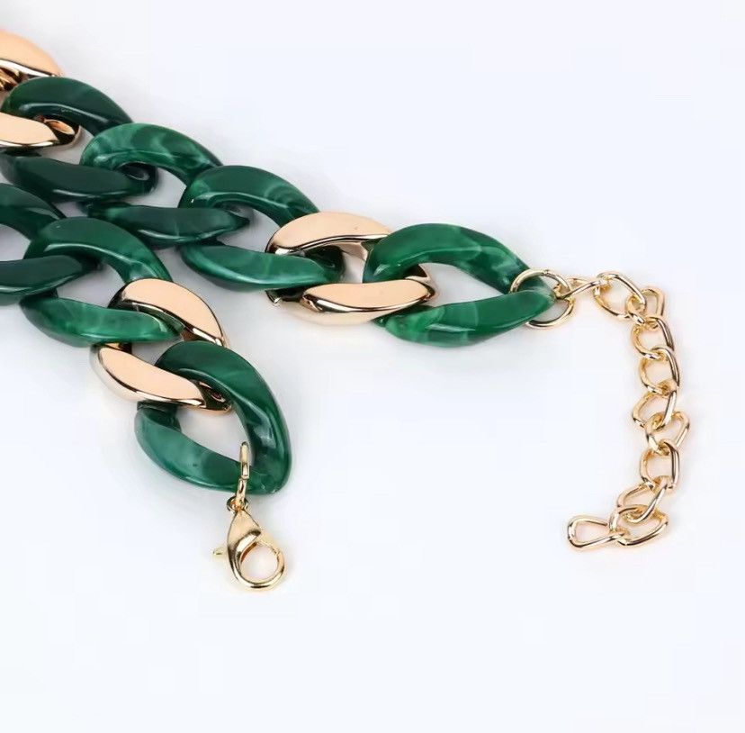 Other CCB Acrylic Chain Choker Necklace Size ONE SIZE - 2 Thumbnail