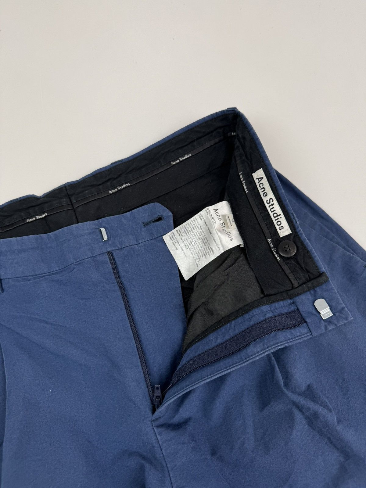 Acne Studios Washed Acne Studios Boston W Pop Chino Pants Size US 32 / EU 48 - 9 Thumbnail