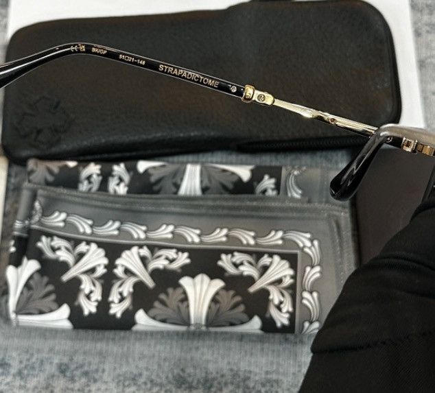 Chrome Hearts CHROME HEARTS STRAPADICTOME EYEGLASSES Size ONE SIZE - 8 Thumbnail