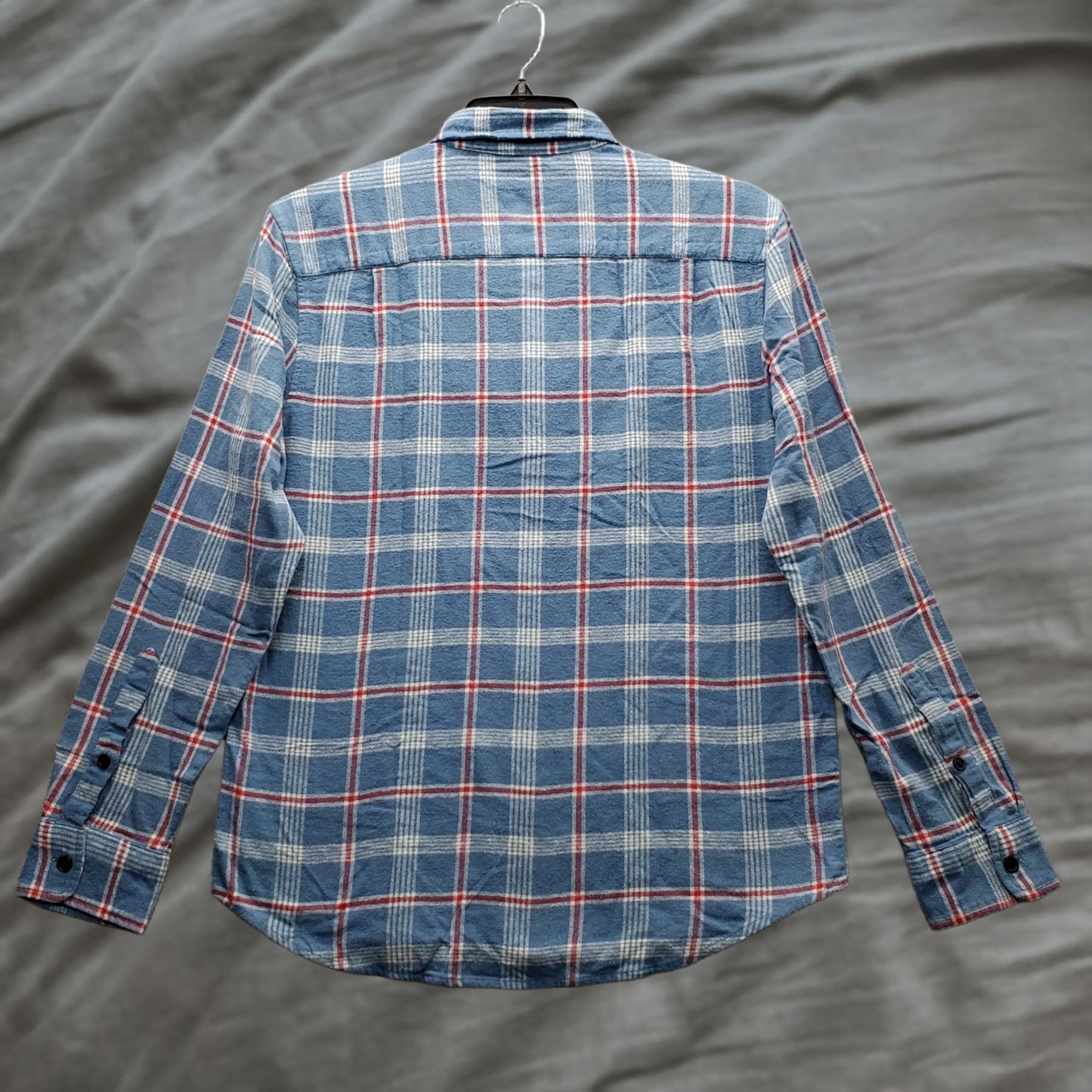 Lucky Brand Lucky Brand Flannel Shirt Mens M Multi Plaid Button-Up Collared Classic Fit Size US M / EU 48-50 / 2 - 1 Thumbnail