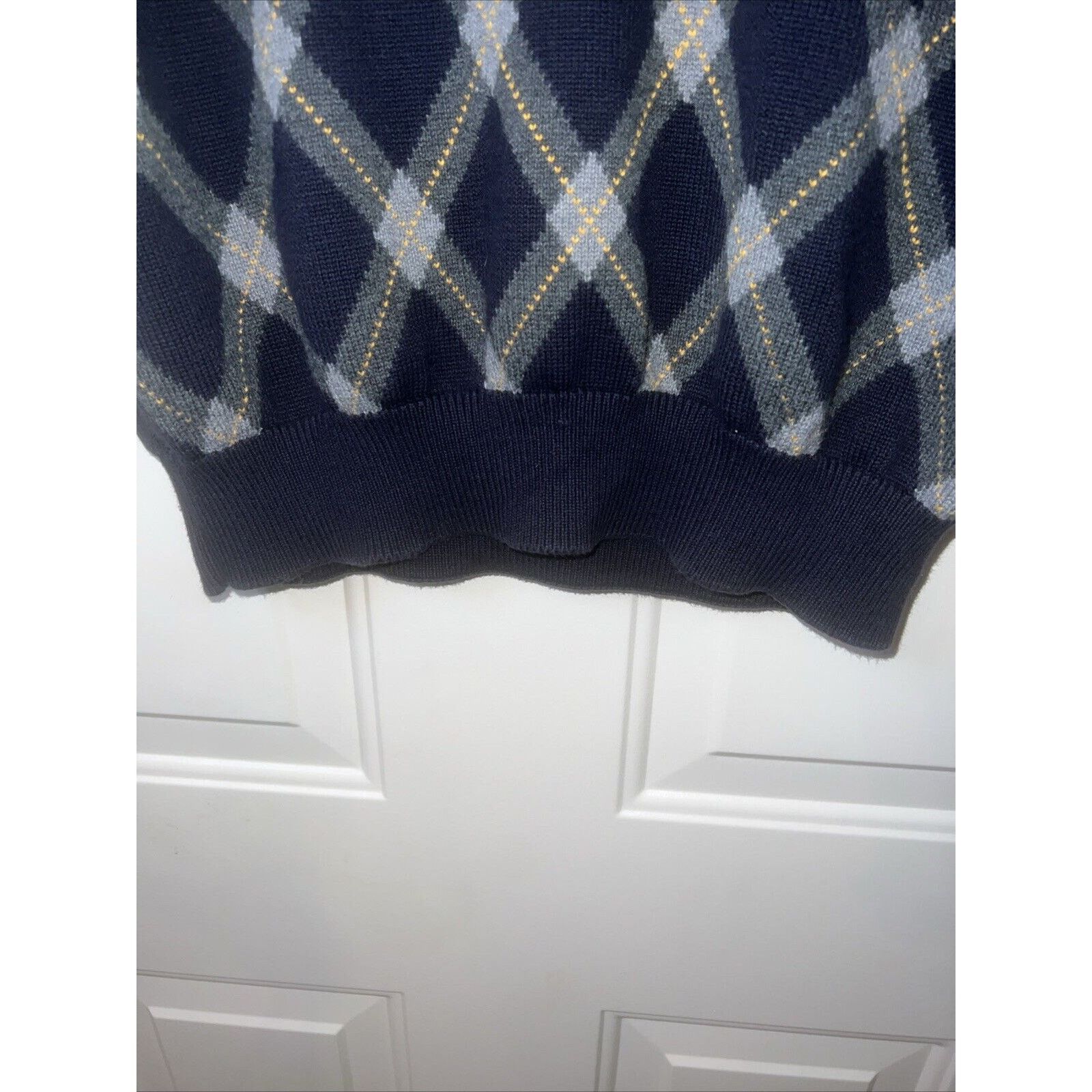 Tommy Hilfiger Tommy Hilfiger Sweater Vest Men's Medium Pullover Navy Blue Size US M / EU 48-50 / 2 - 5 Thumbnail