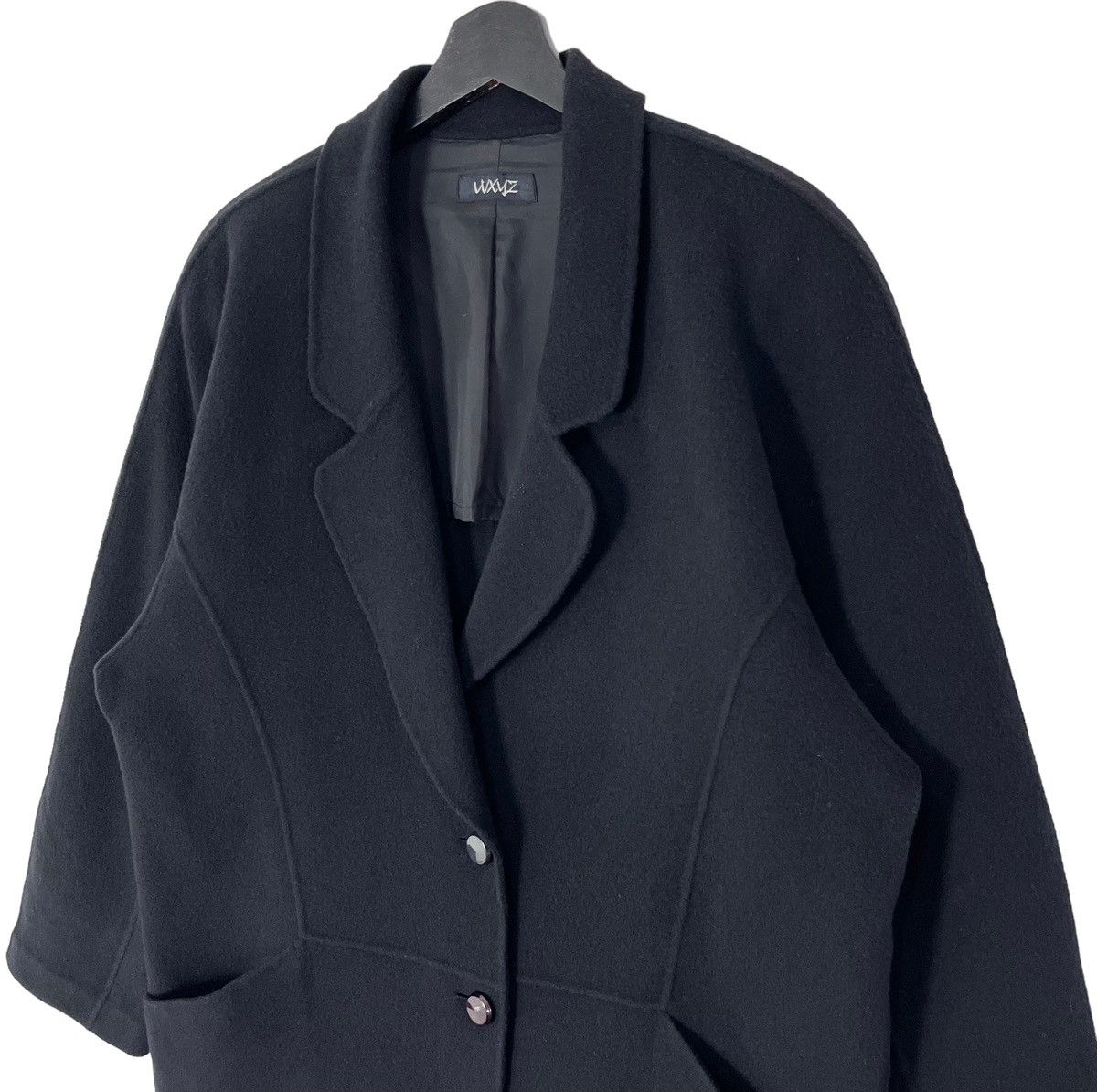 Designer × Japanese Brand × Yohji Yamamoto WXYZ Workshop Yohji Yamamoto Overcoat Size L / US 10 / IT 46 - 2 Thumbnail
