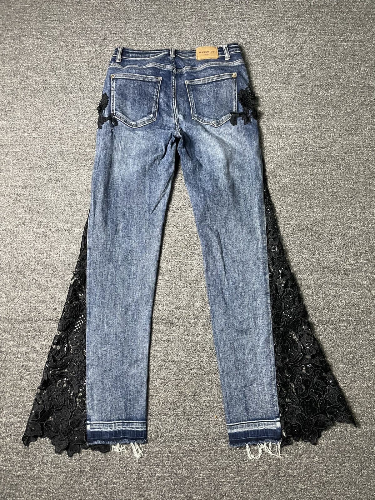 Japanese Brand × Vintage Hysteric Glamour x MaxSmile Jeans with Lace (90) Size 27" / US 4 / IT 40 - 16 Thumbnail