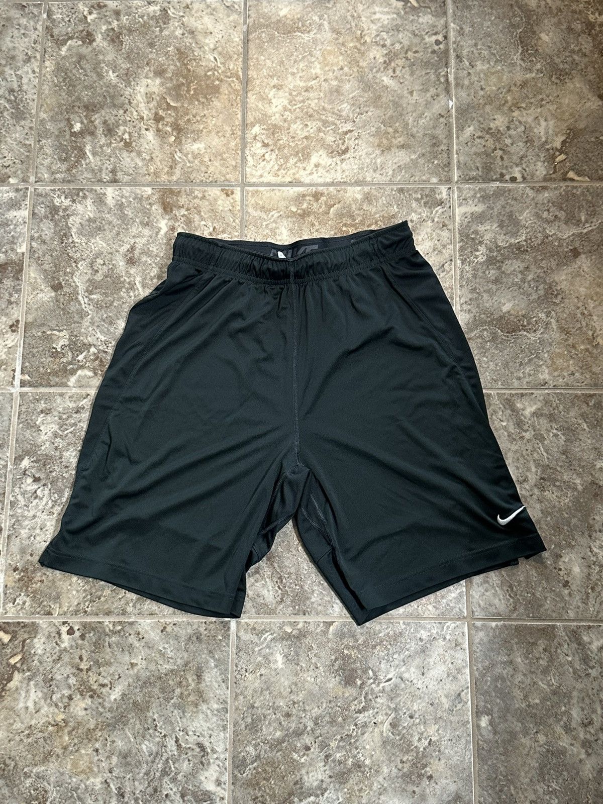 Nike Nike Dri-FIT Black Training Shorts Size M Size US 32 / EU 48 - 1 Thumbnail