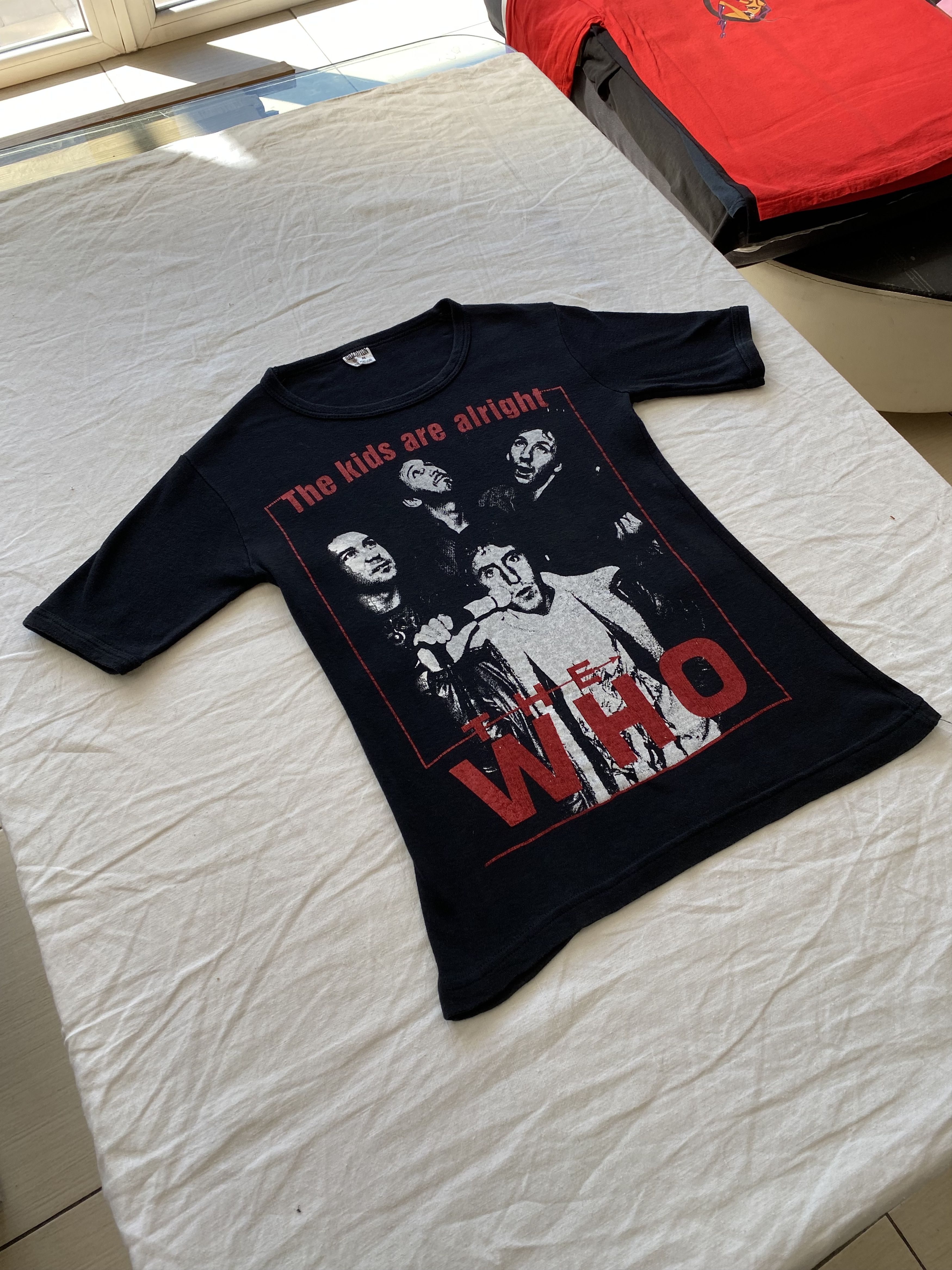 Band Tees Vintage 90s The Who The kids Are Alright Rock Band T-shirt Size M / US 6-8 / IT 42-44 - 13 Thumbnail