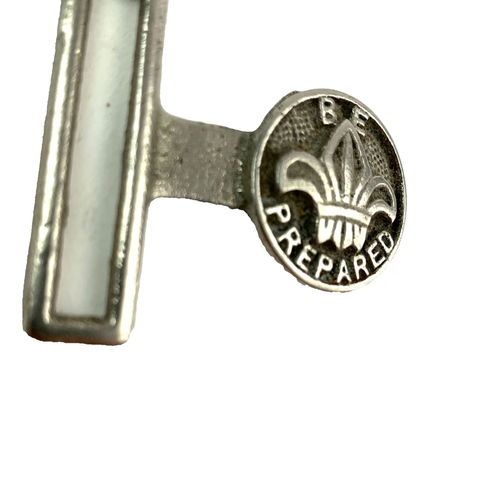 Vintage VINTAGE Be Prepared Boy Scouts Metal Belt Buckle Western Buckle Mens Belt Buckle Size ONE SIZE - 2 Thumbnail