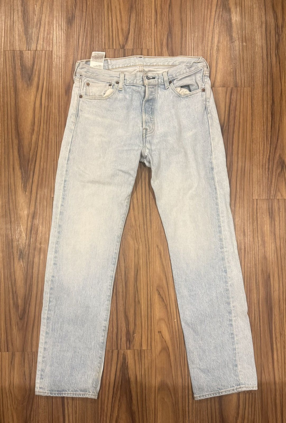 Levi's Levi’s Light Wash 501 Jeans Size US 30 / EU 46 - 1 Thumbnail