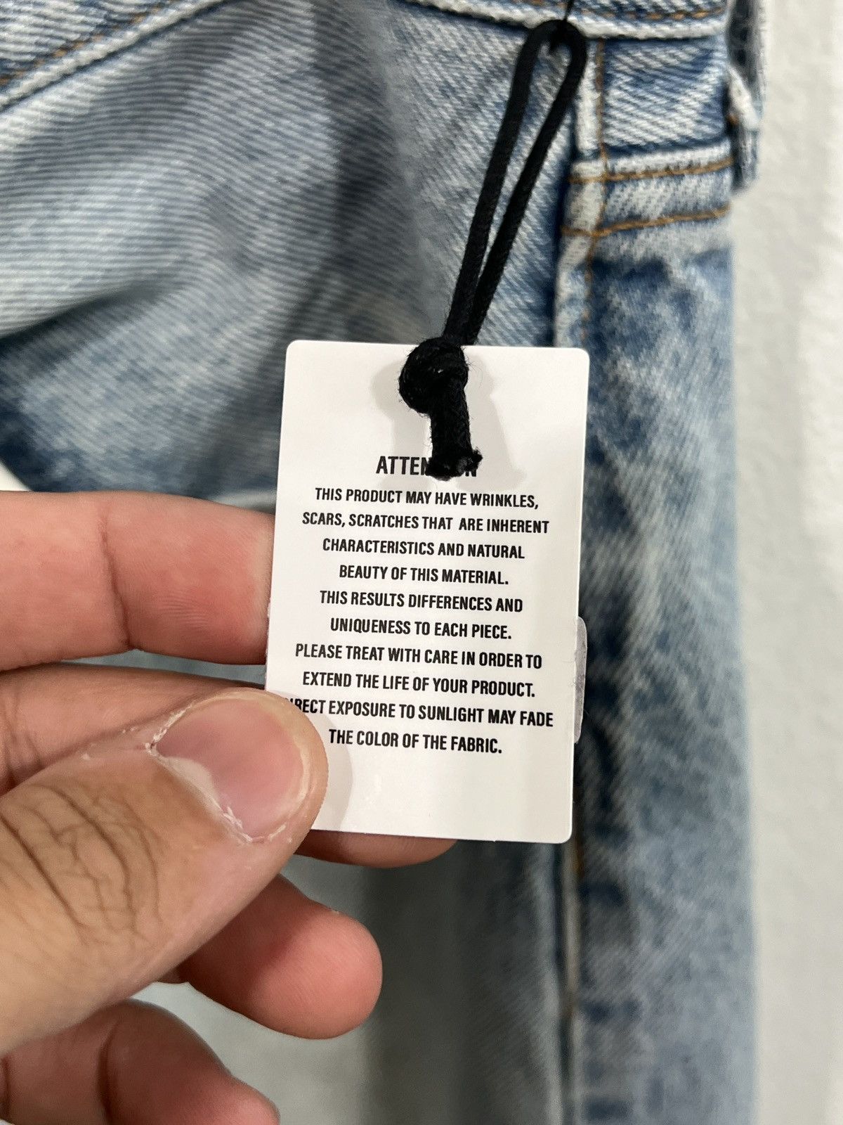 Gallery Dept. Gallery Dept. Double Patch Jean Size US 34 / EU 50 - 3 Thumbnail