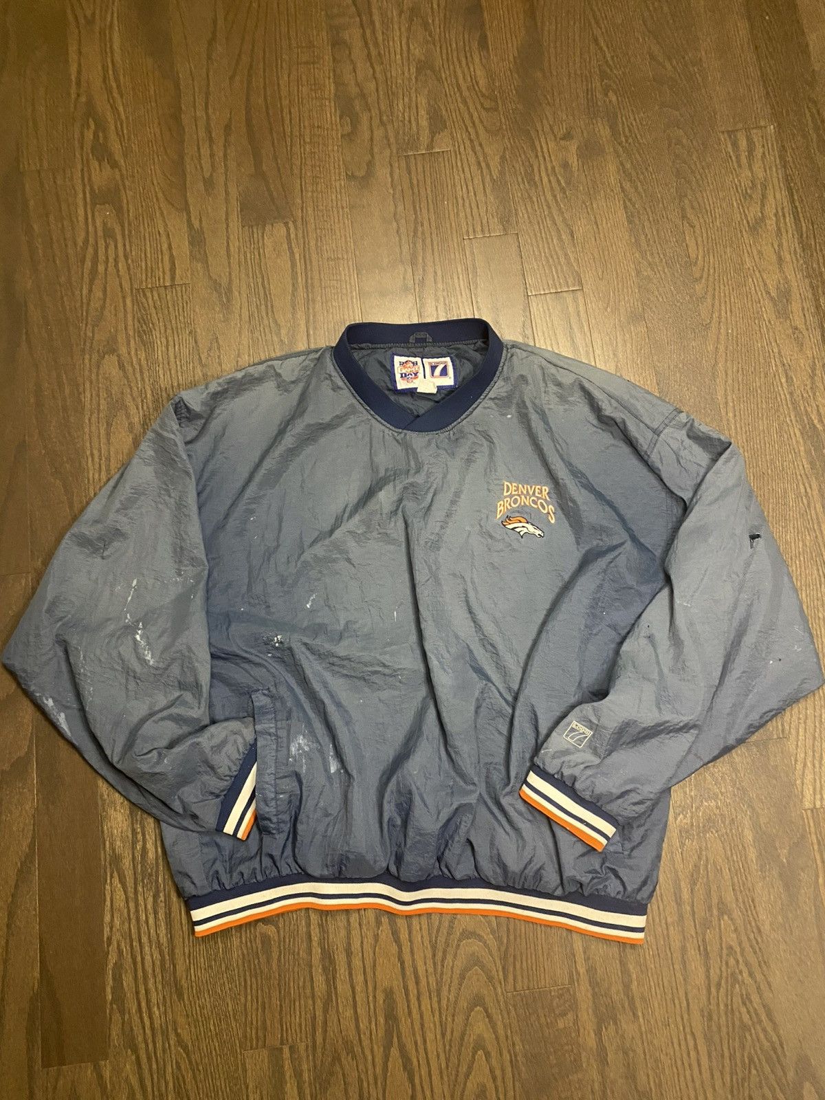 Logo 7 Vintage 90’s Denver Broncos Windbreaker Size US XXL / EU 58 / 5 - 1 Thumbnail