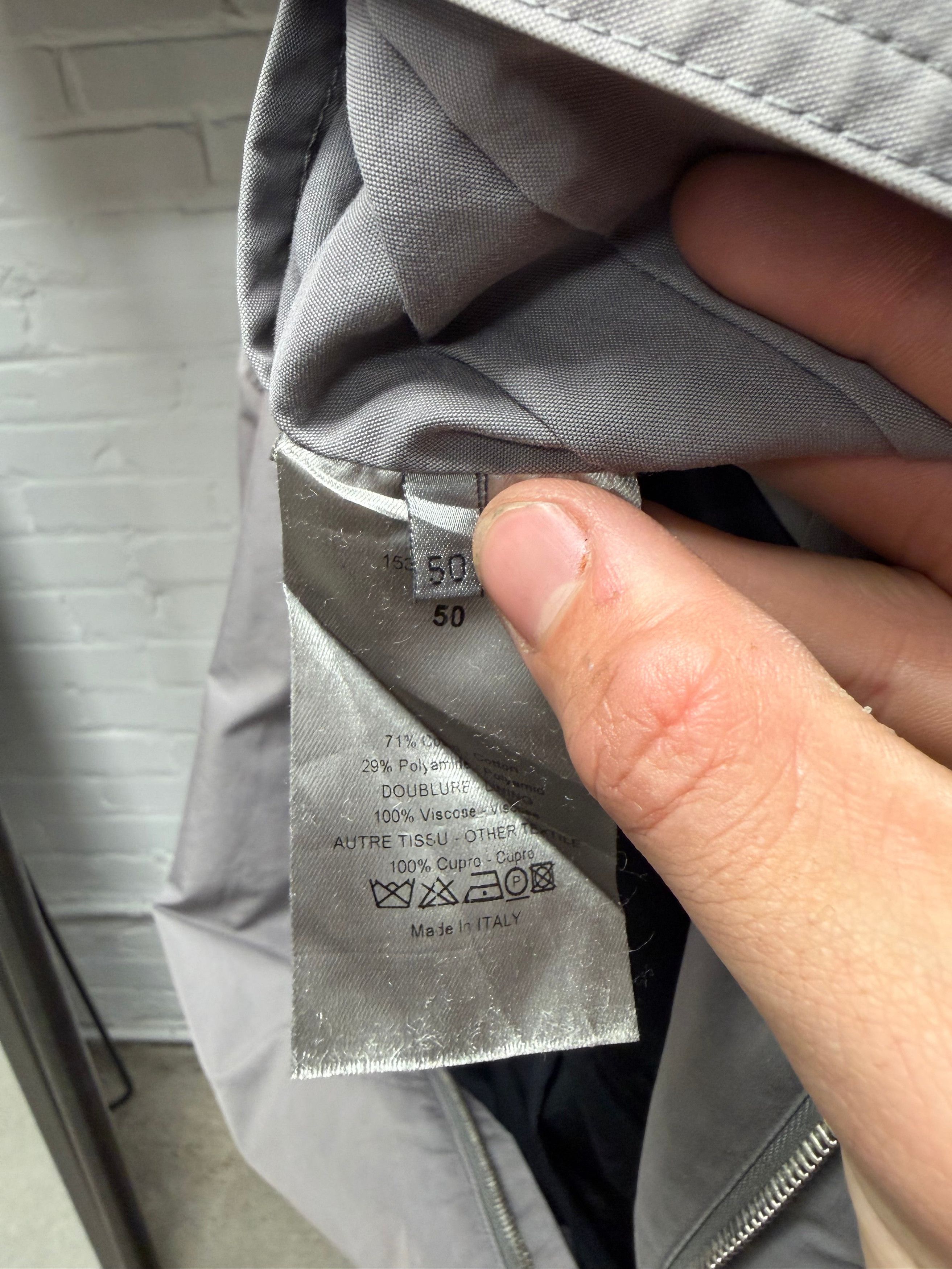 Dior SS2015 Dior Homme by Kris Van Assche ‘Bee Motif’ Grey Bomber Jacket Size US M / EU 48-50 / 2 - 5 Thumbnail