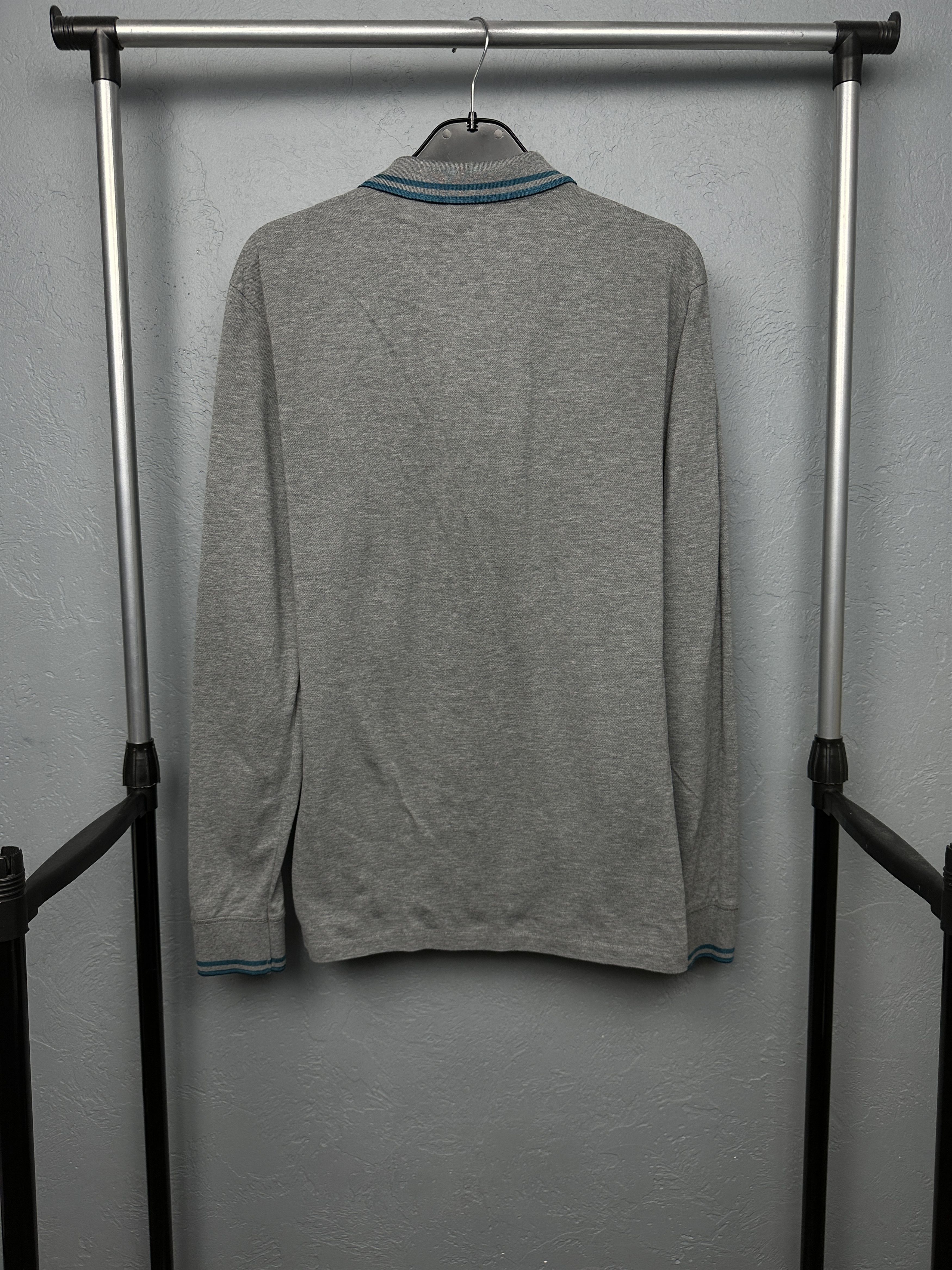 Pretty Green Pretty Green Mens Long Sleeve Polo Shirt Size US M / EU 48-50 / 2 - 6 Thumbnail