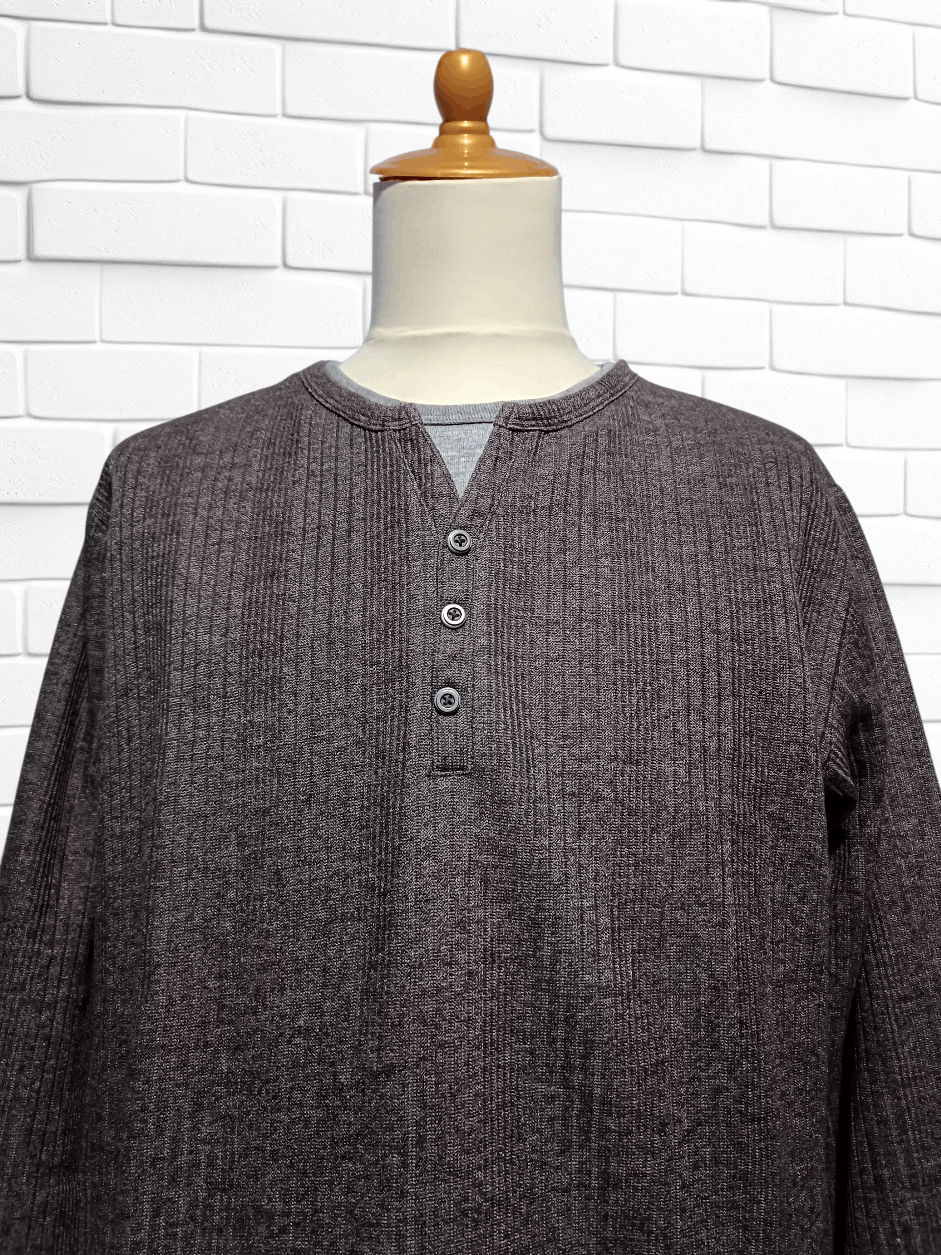 Japanese Brand Japanese Brand Long Sleeve Double Layer Tee Size US L / EU 52-54 / 3 - 2 Thumbnail